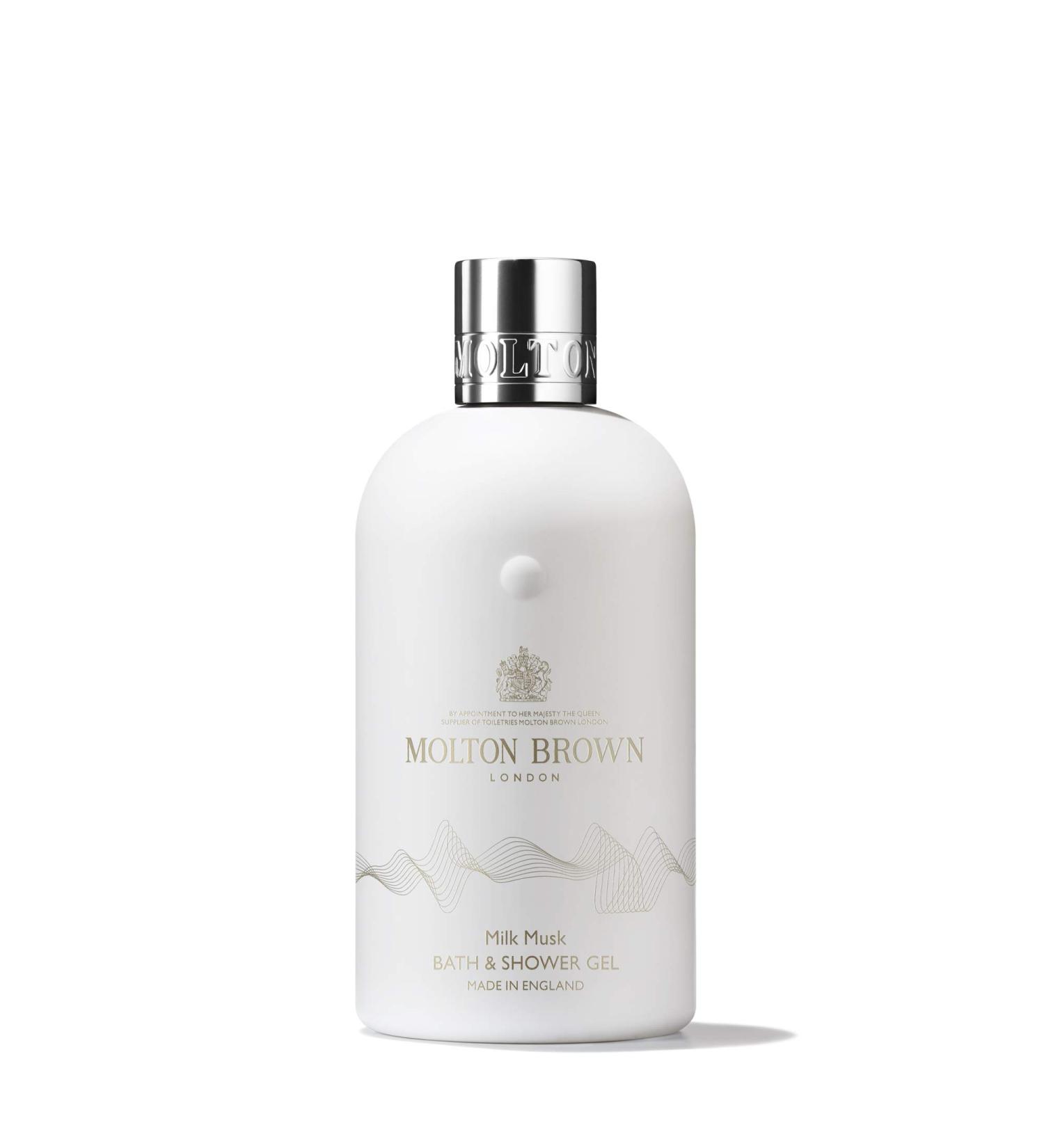 Molton Brown Milk Musk Bath & Shower Gel 300 ml - Buy Online on GoSupps.com