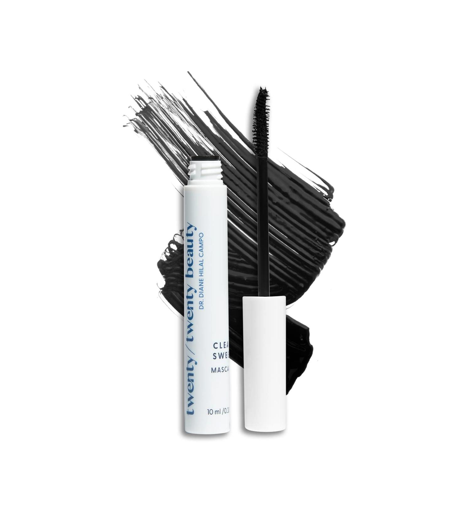 twenty/twenty beauty Clean Sweep Mascara - Long-Lasting Vegan Formula for Sensitive Eyes | 24H Wear, Clean Ingredients - Buy Online on GoSupps.com