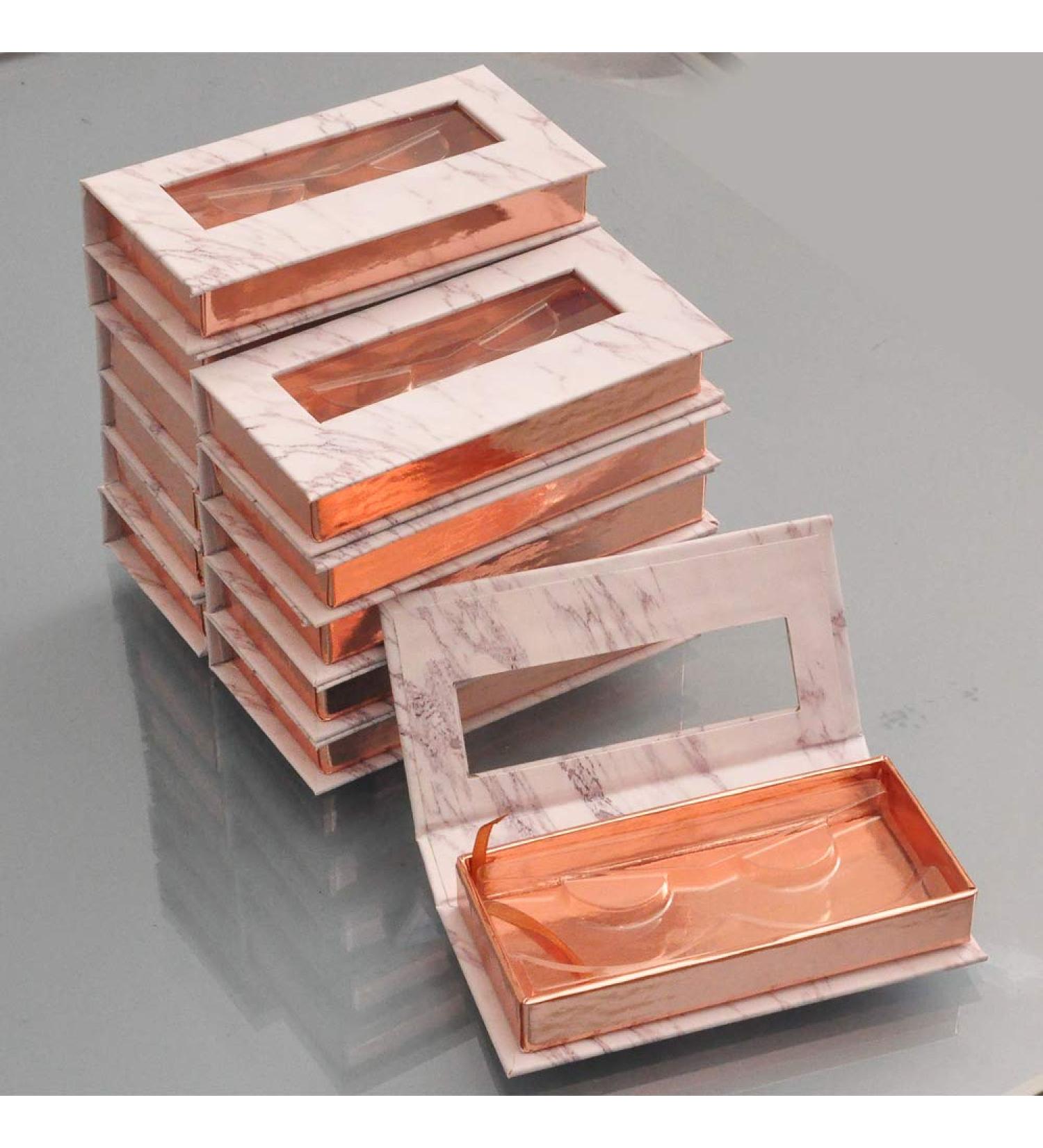 10pcs Wholesale Eyelash Packaging Box for 25mm Mink Lashes - Makeup Storage Case with Tray | Bulk Vendors Offer - Buy Online on GoSupps.com