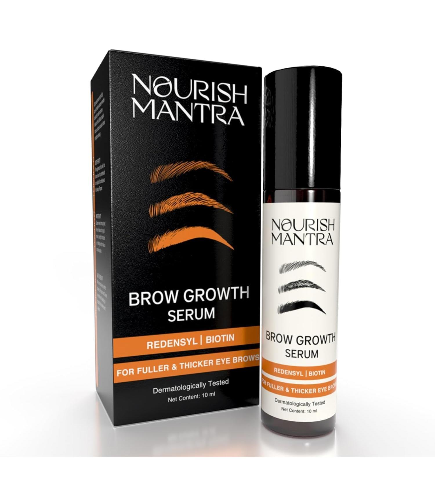 SODEN Brow Growth Serum 10ml | Enhance Brow Thickness with Redensyl Biotin & Peptides | International Shipping Available - Buy Online on GoSupps.com
