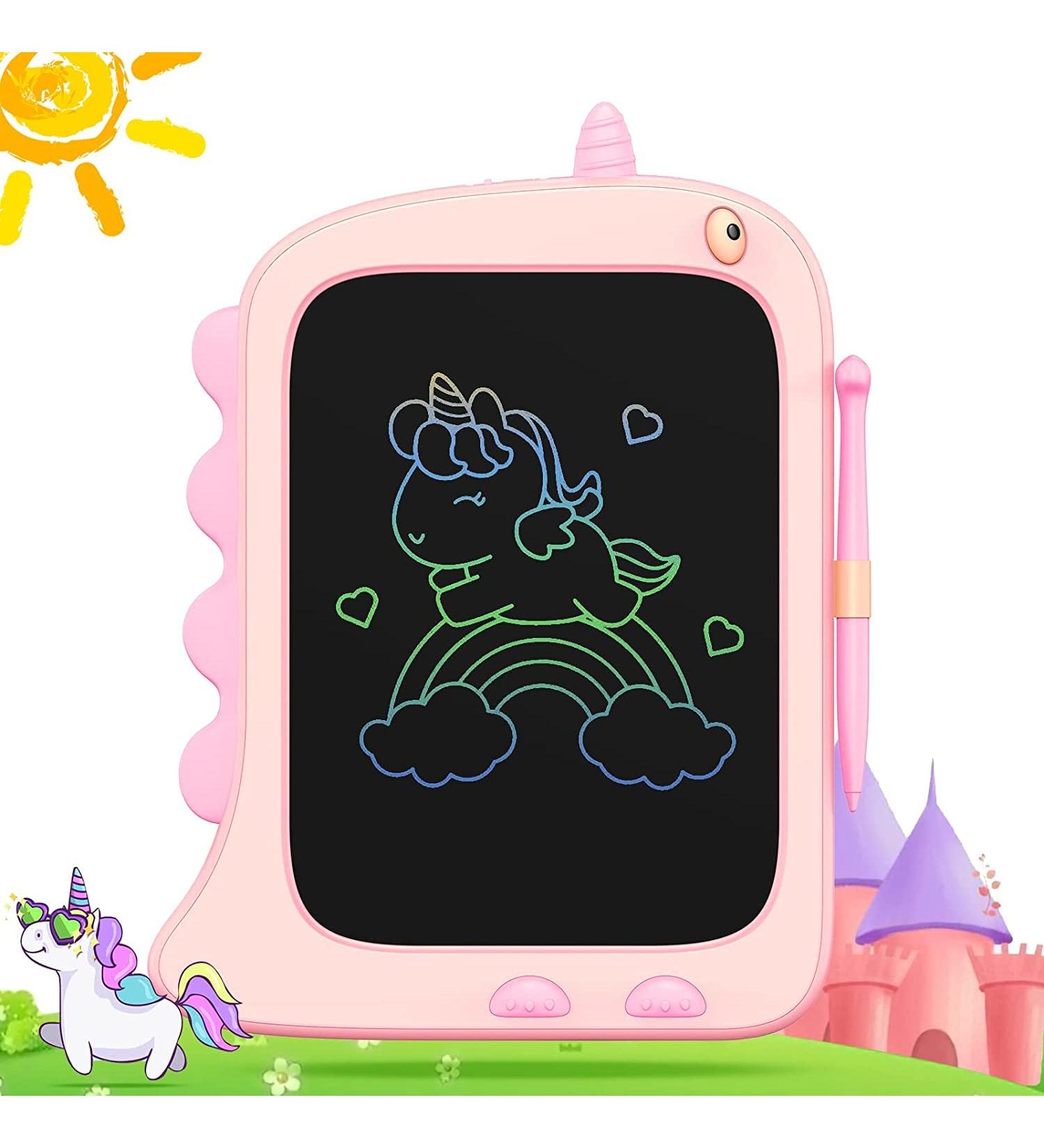 Orsen LCD Writing Board for Kids - 8.5-Inch Colorful Screen Ideal Birthday & Christmas Unicorn Gifts for Girls Ages 3-8 (Pink) - Buy Online on GoSupps.com