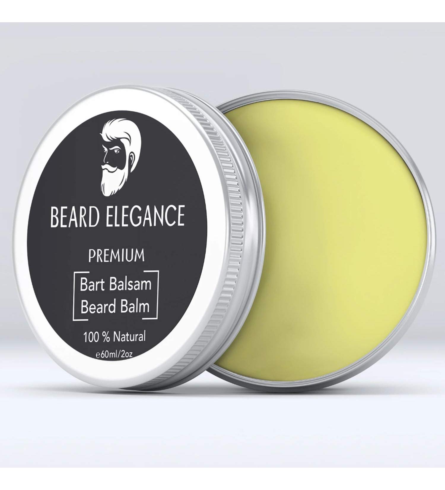 Bearance Elegance Beard Balm - Premium Beard Care | 100% Natural Balm & Wax | Stops Itching Softens & Tames Your Beard - Buy Online on GoSupps.com