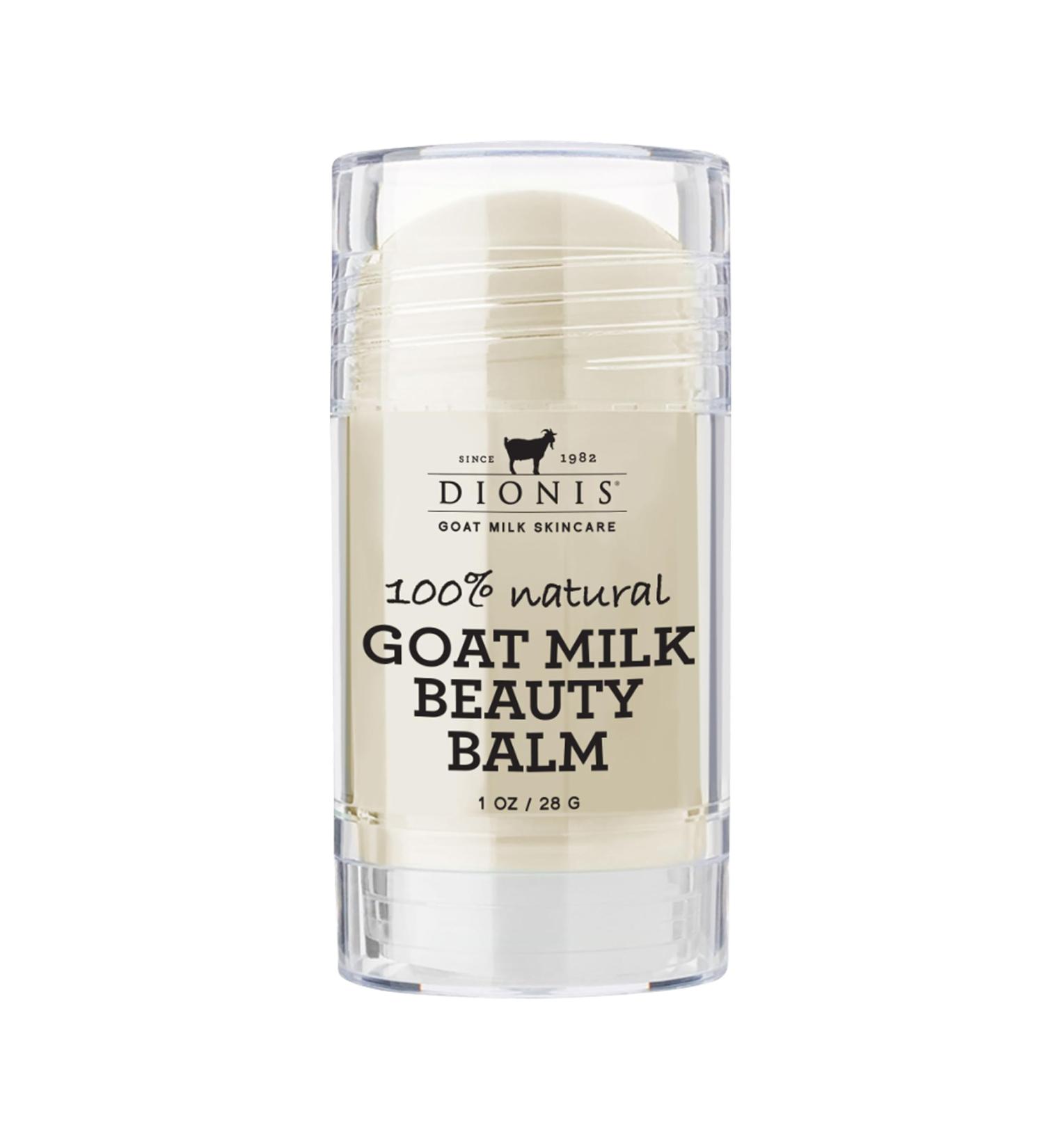 Dionis Goat Milk Skincare Beauty Balm - Multi-Purpose Hydrating Balm for Face Lips Eyes & Neck | Shea & Coconut Oil | Cruelty-Free Paraben-Free | Light Coconut Scent - 1oz - Buy Online on GoSupps.com