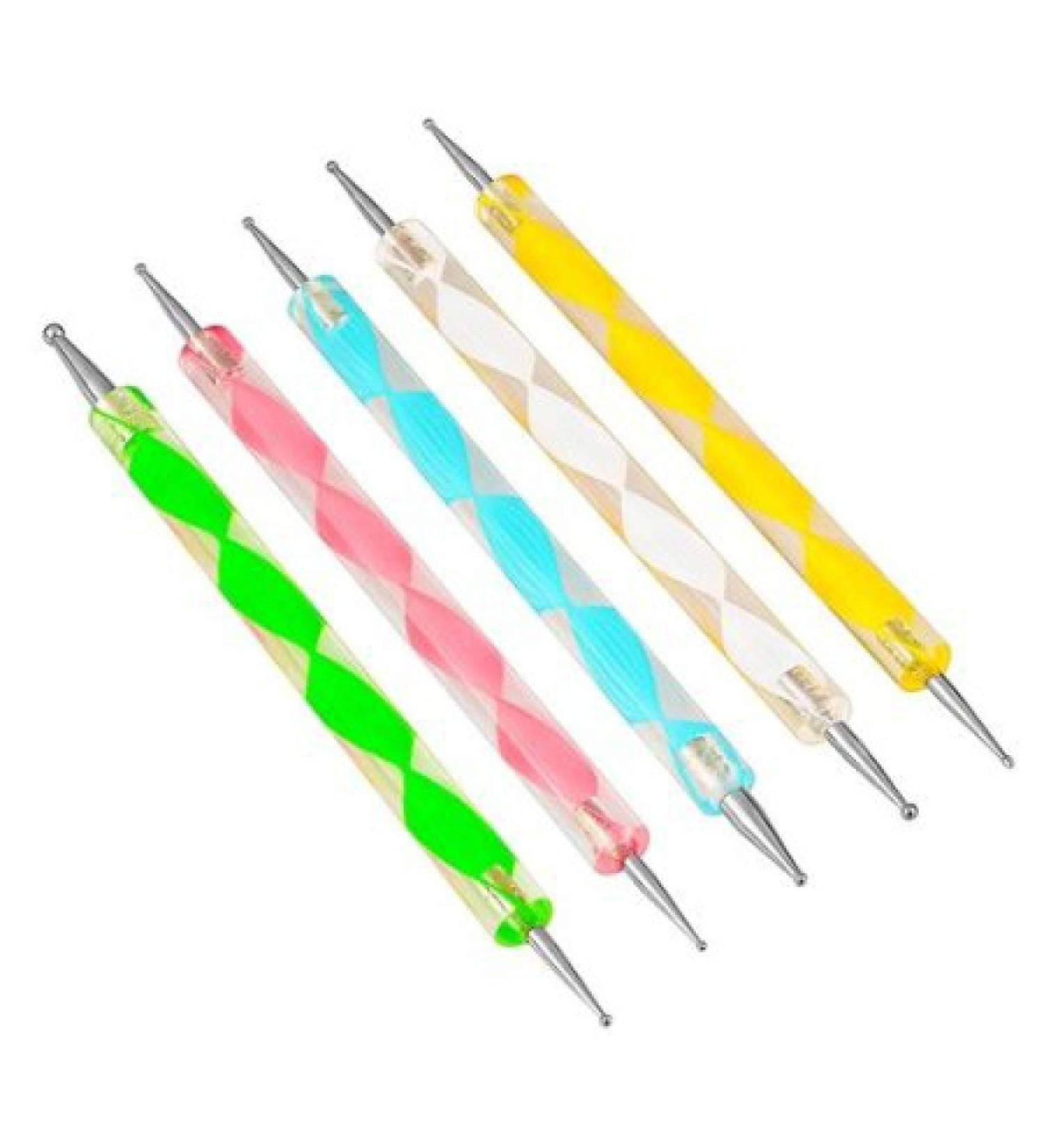 La Tartelette 5-Piece 2-Way Dotting Pen Nail Art Kit | Multicolor Manicure Tool Set - Buy Online on GoSupps.com