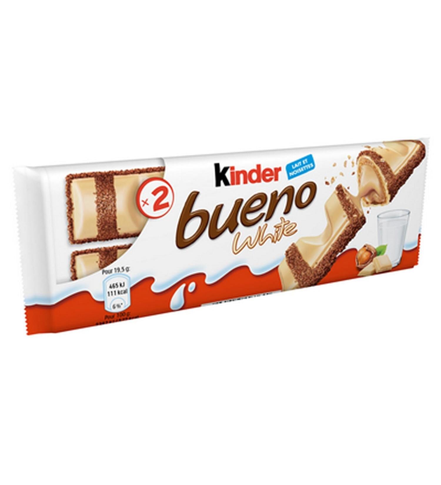 Kinder Bueno white 2 barres x 30