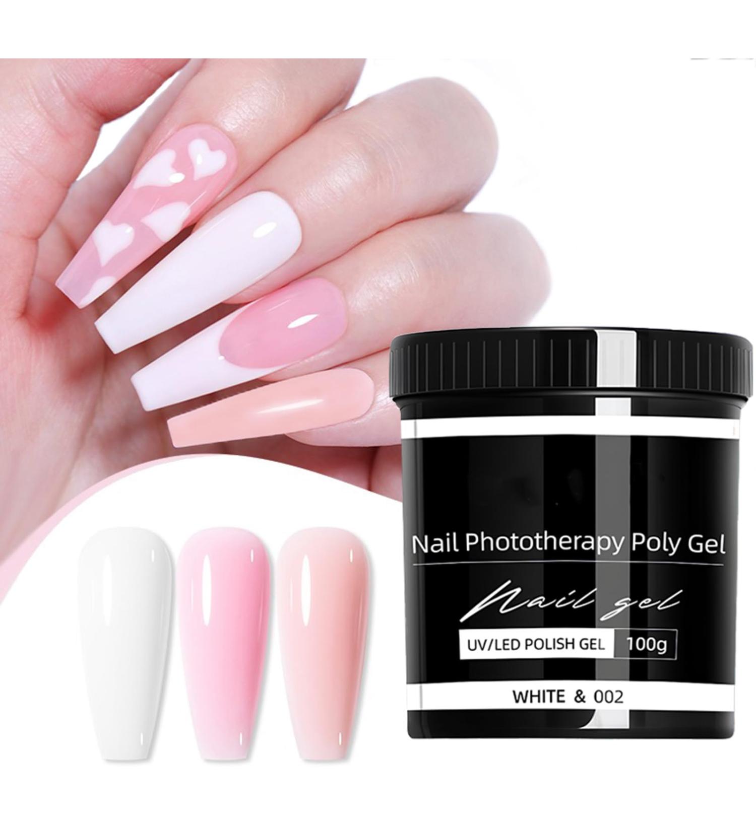  HOUSN Nail gel nail reconstruction gel 100g UV gel for nail extensions and restoration long-lasting natural look easy to work with for professionals and beginners at home - Buy Online on GoSupps.com