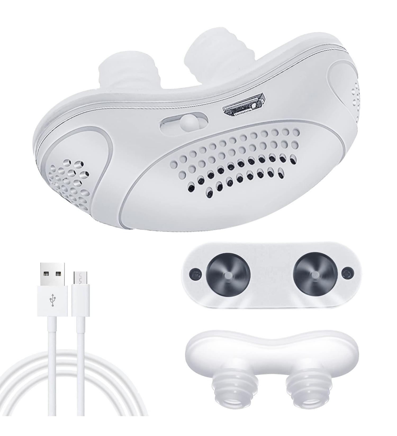 Electric Anti-Snoring Device - Mini Sleep Aid for Blocked Nostrils - Stop Snoring for Men and Women - Buy Online on GoSupps.com