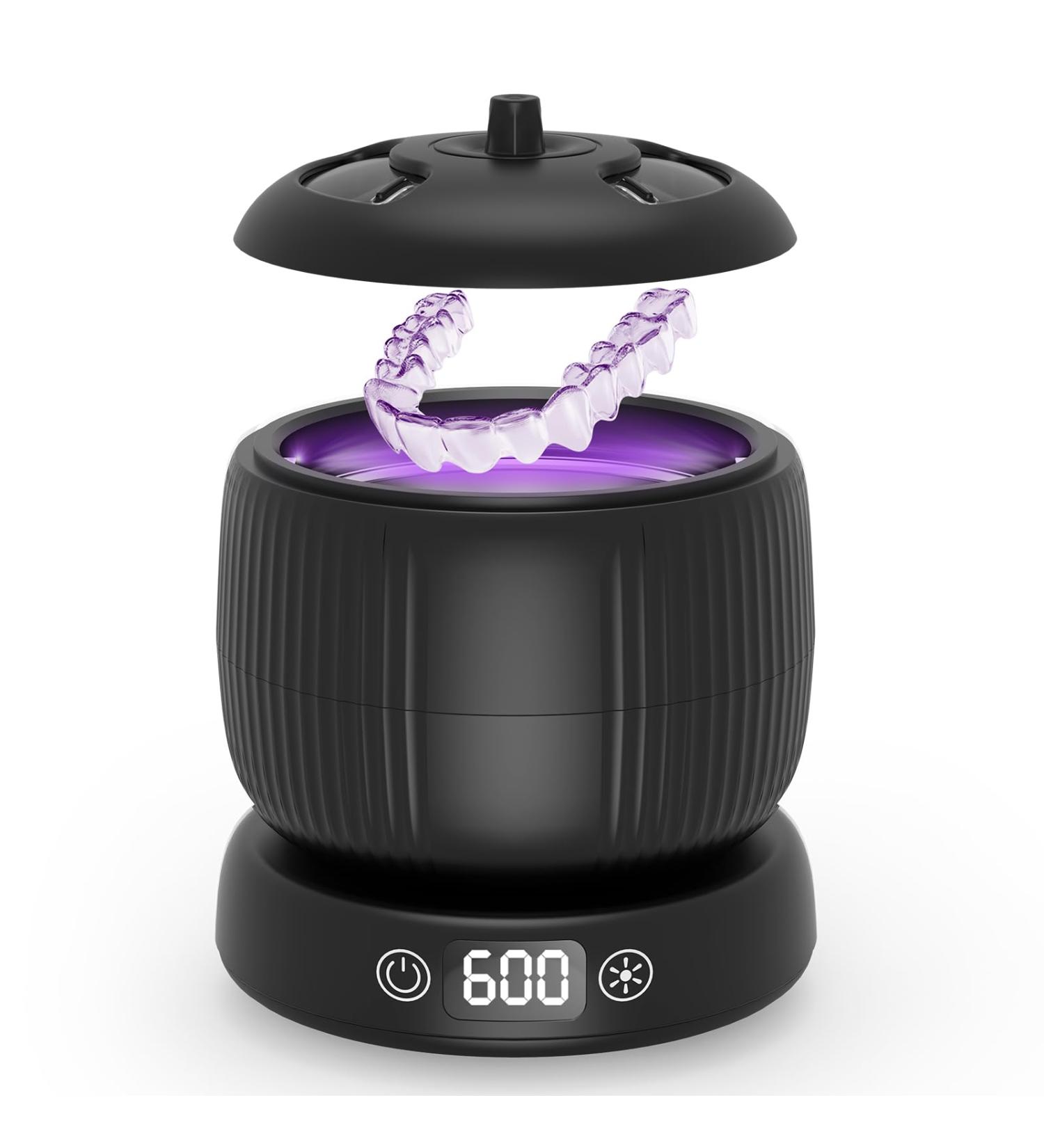 Nettoyeur Ultrasons 45kHz Low Noise Ultrasonic Cleaner Profondeur 360 190ml 25W 3 R glages de Temps Bac Ultrasons pour Proth ses Dentaires Appareils Contention Bijoux (noir) H14 Noir - Buy Online on GoSupps.com