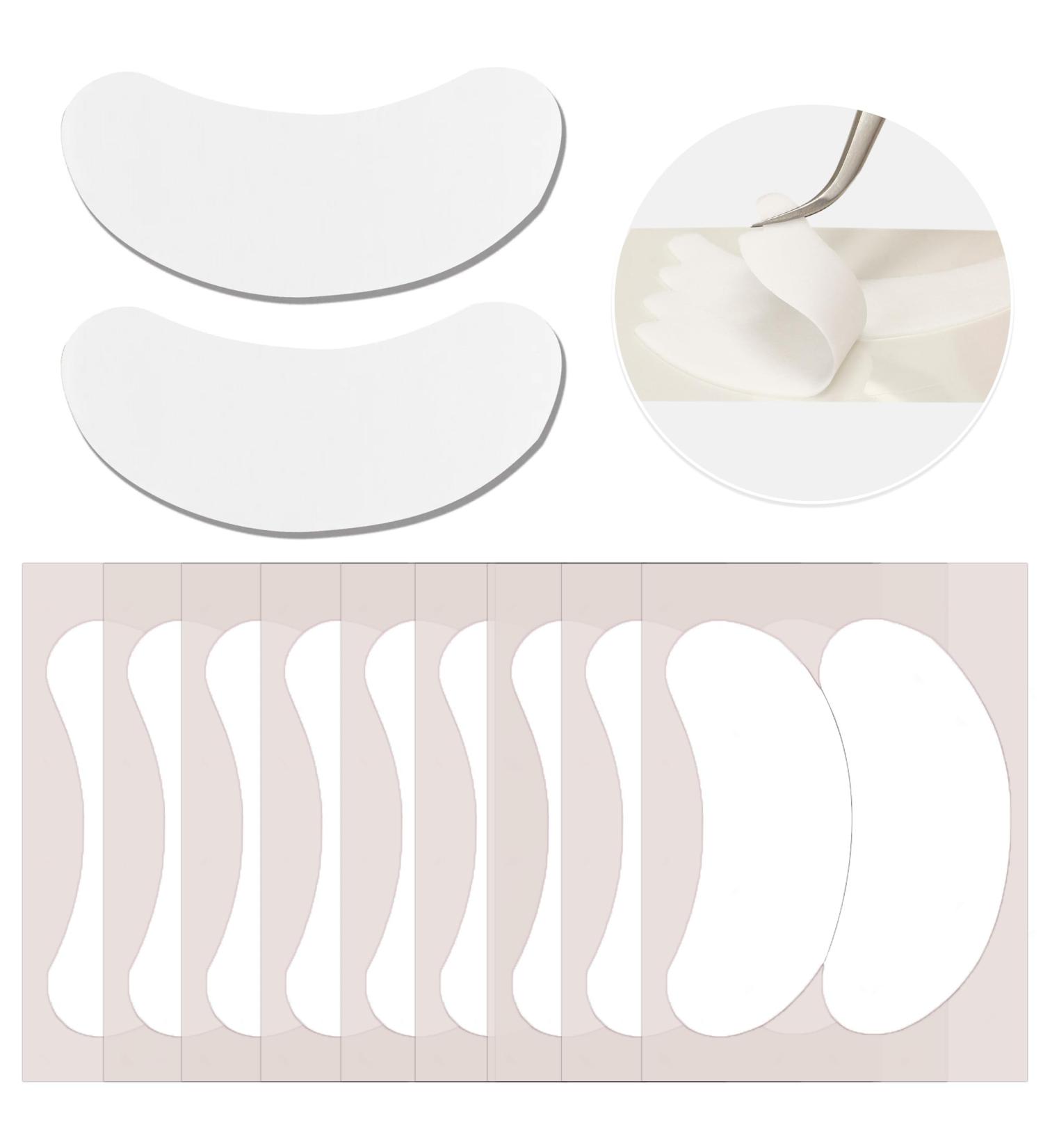 LLBA Biogel Eye Pads | Under Eye Pads for Eyelash Extensions | Soft Sticky Pads for Sensitive Skin - 10 Pairs (Style 2 - Buy Online on GoSupps.com