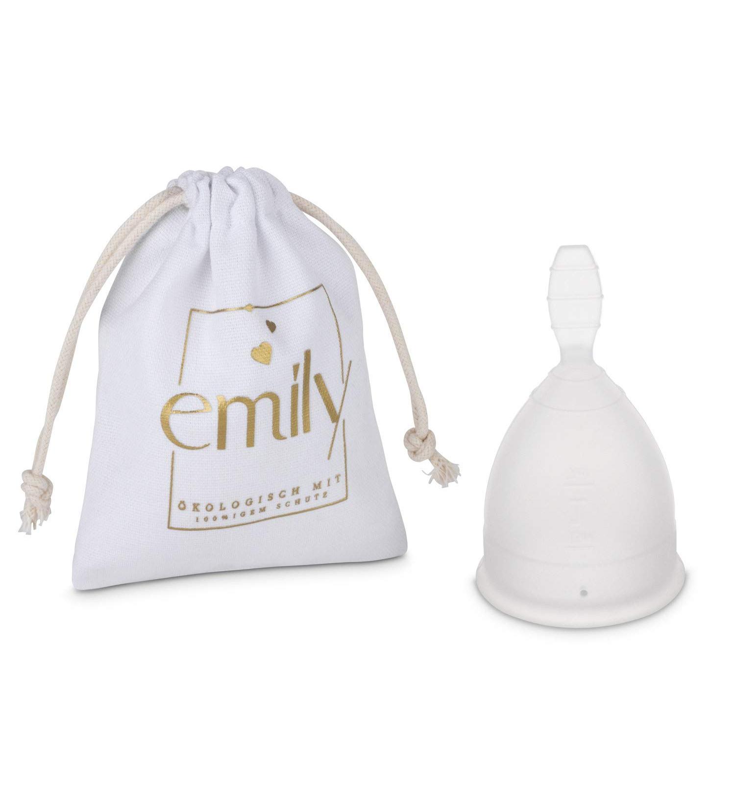Shop Reusable Menstrual Cup Size S - Transparent Practical & Eco-Friendly Alternative to Tampons - Buy Online on GoSupps.com