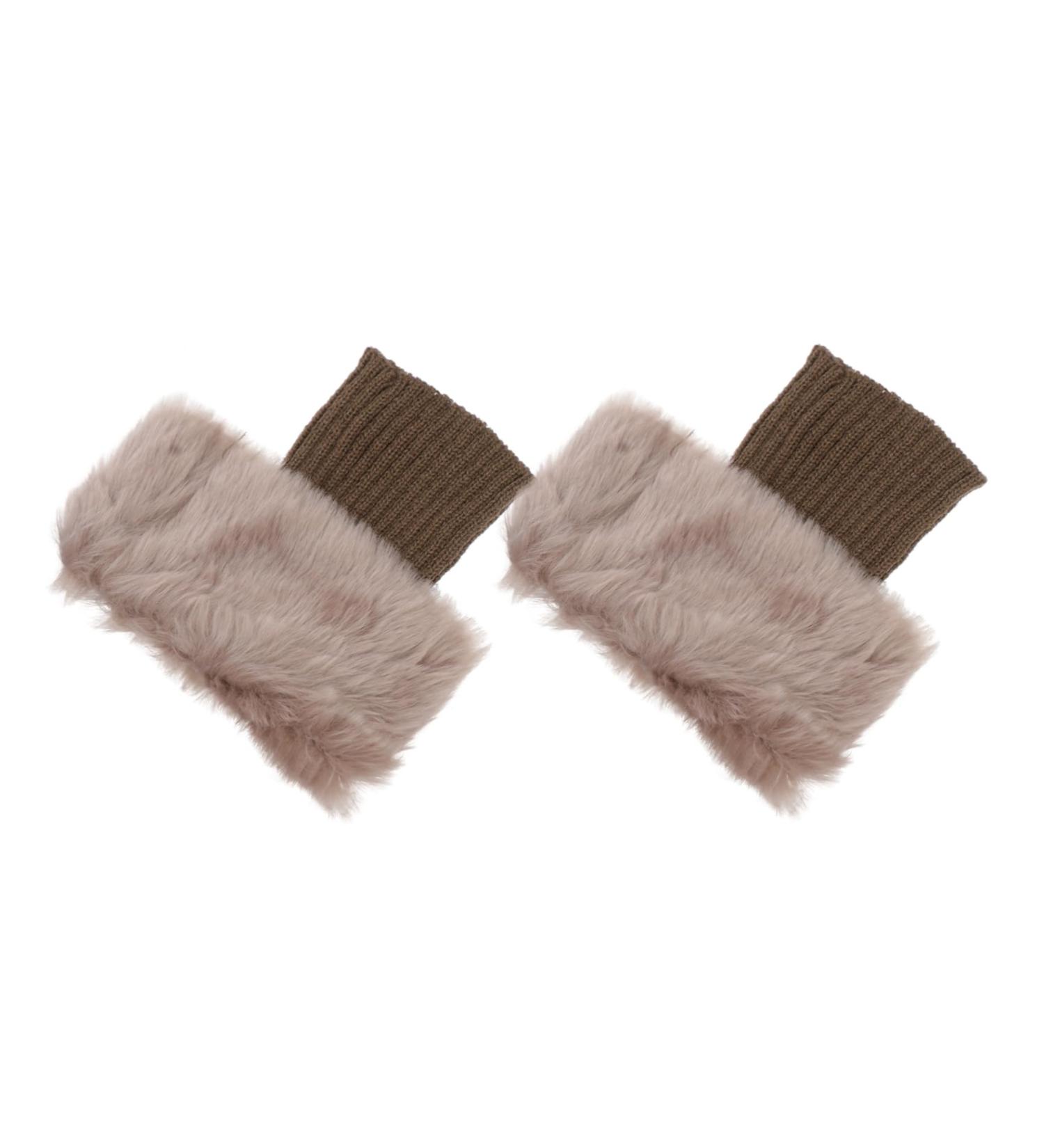 Buy Besportble Women's Faux Fur Boot Cuff Covers - Stylish Ankle Warmers for Ultimate Comfort - Buy Online on GoSupps.com