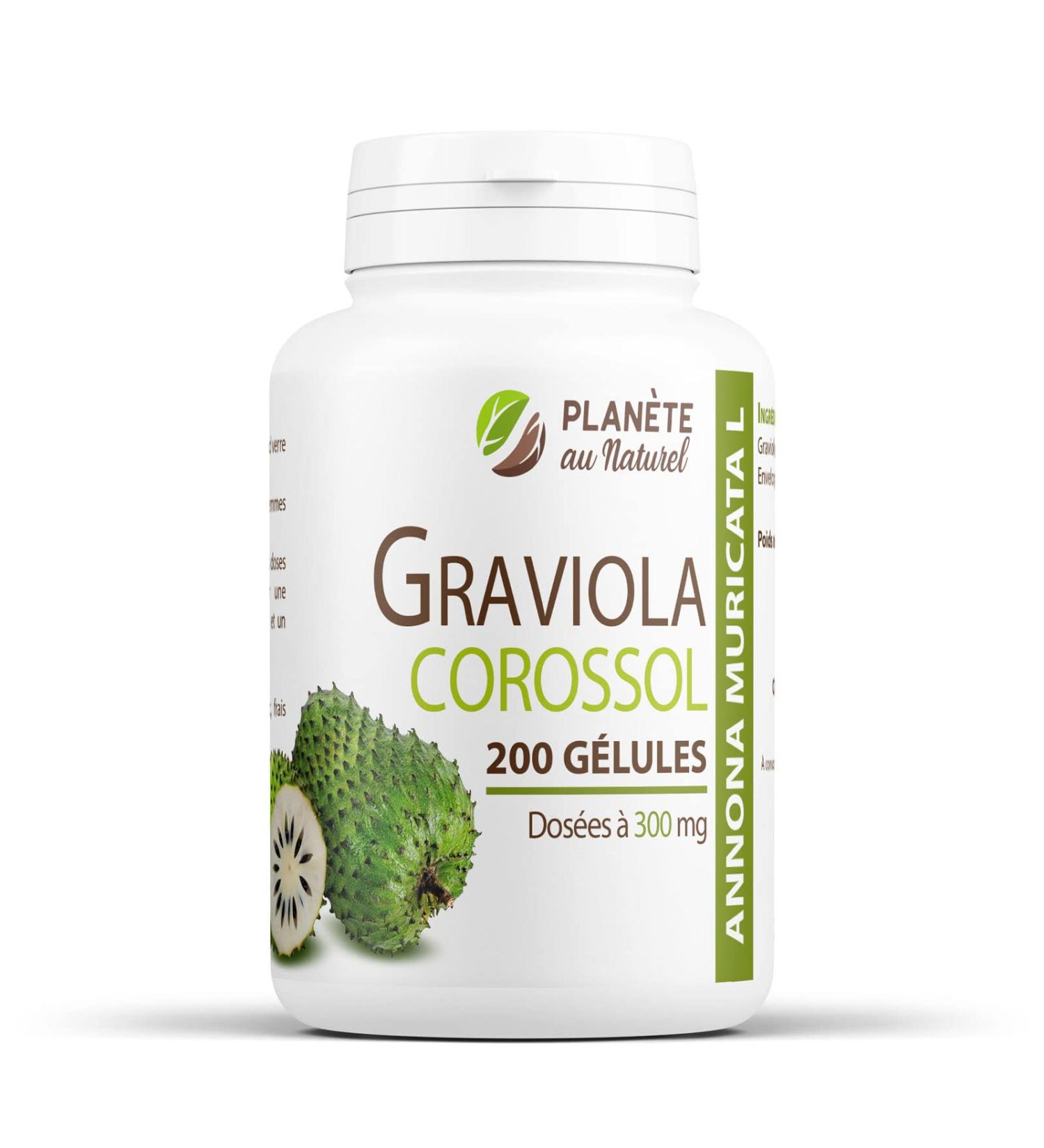 Graviola Soursop 300mg - 200 Capsules - Buy Online on GoSupps.com