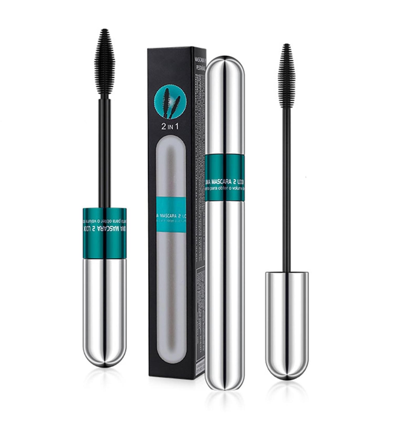Eyelash Makeup Waterproof Lengthening Mascara | Volumizing Natural Looking Mascara Dramatic Lash Mascara Volume Length Mascara for Traveling Home Gatherings  - Buy Online on GoSupps.com