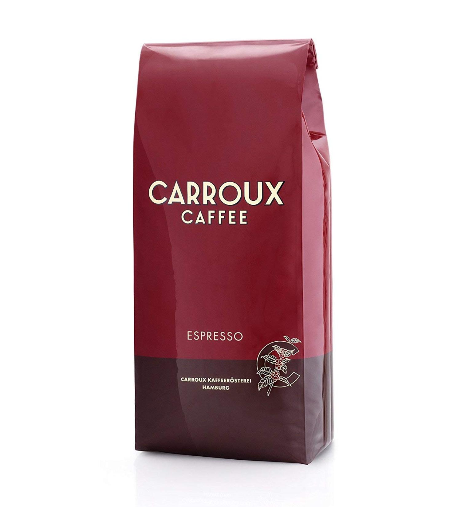 2 x Carroux Espresso Coffee Beans 500g - Buy Online on GoSupps.com