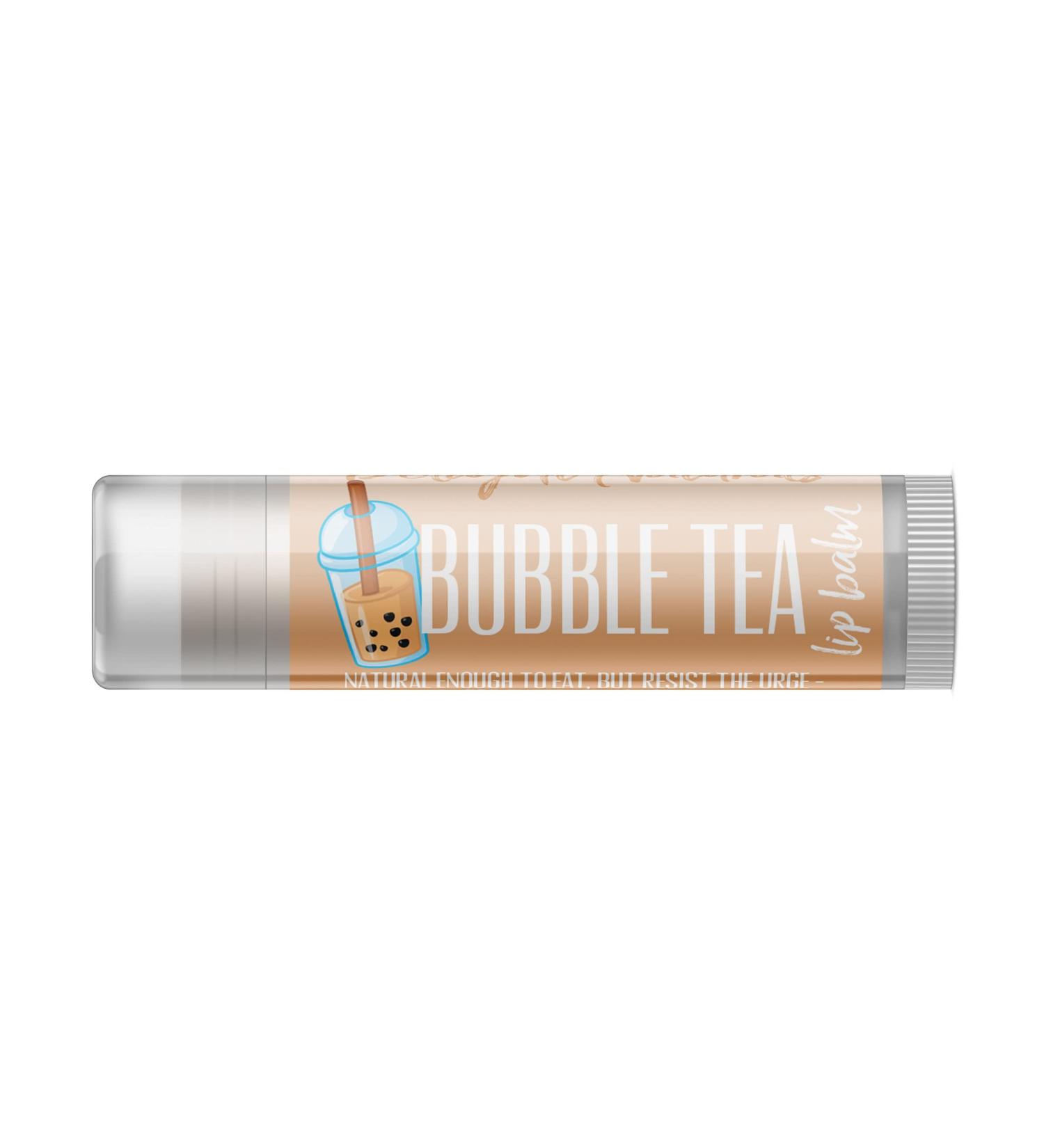 Jumbo Bubble Tea Lip Balm - Hydrating Flavorful Moisture for Sweet Lips | International Shipping Available - Buy Online on GoSupps.com