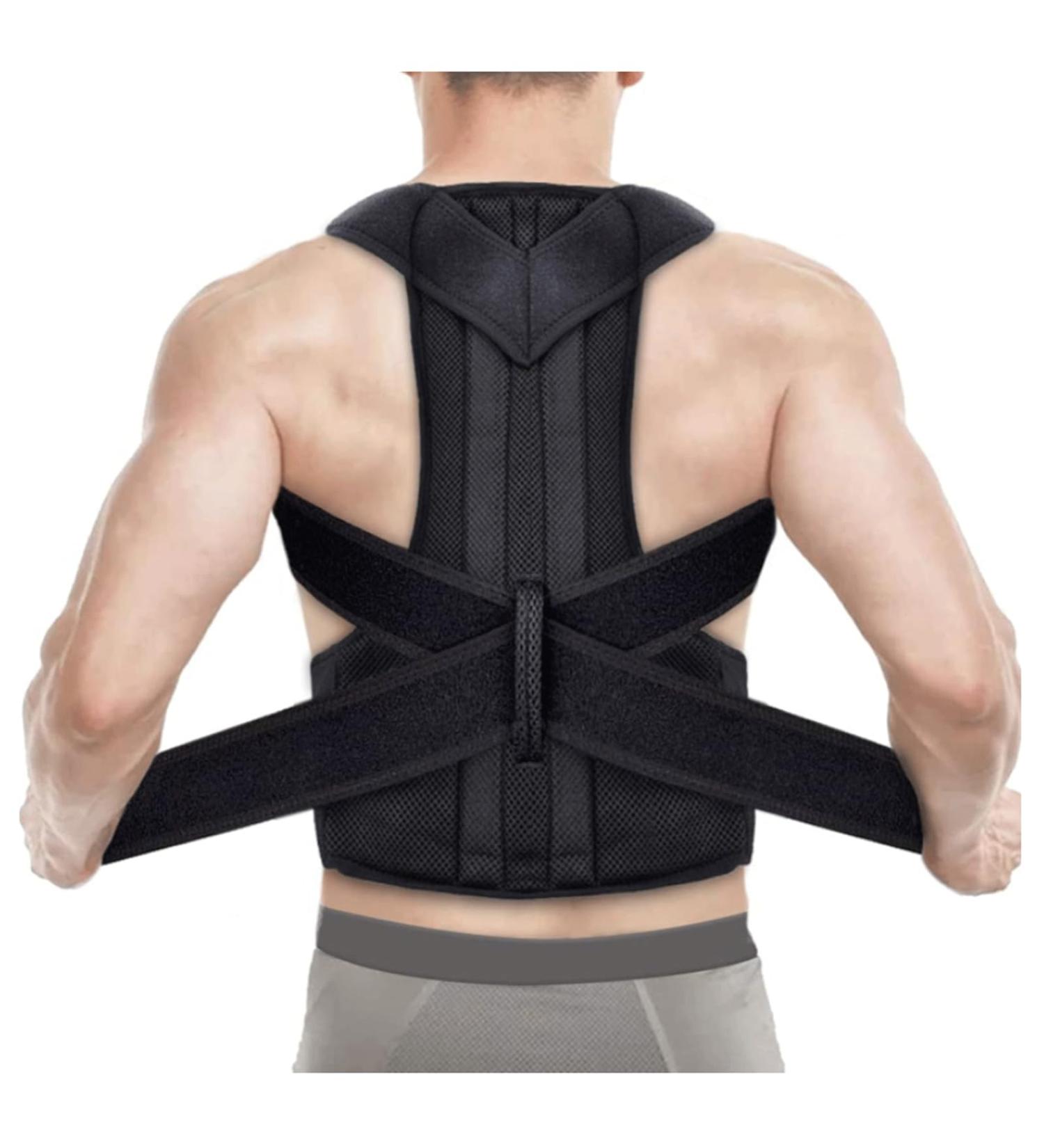 ULPYO Posture Corrector for Men & Women | Hunching Back Support & Shoulder Brace | Health Care Clavicle Trainer - Improve Posture & Comfort - Buy Online on GoSupps.com