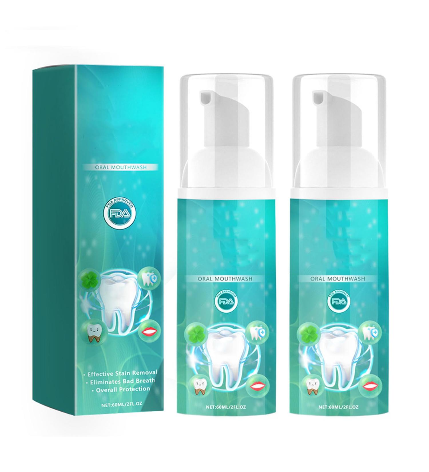 Furzero SMARTSmile Mouthwash 60ml - Ultimate Oral Care Solution | 2pcs for Healthy Teeth & Fresh Breath - Buy Online on GoSupps.com