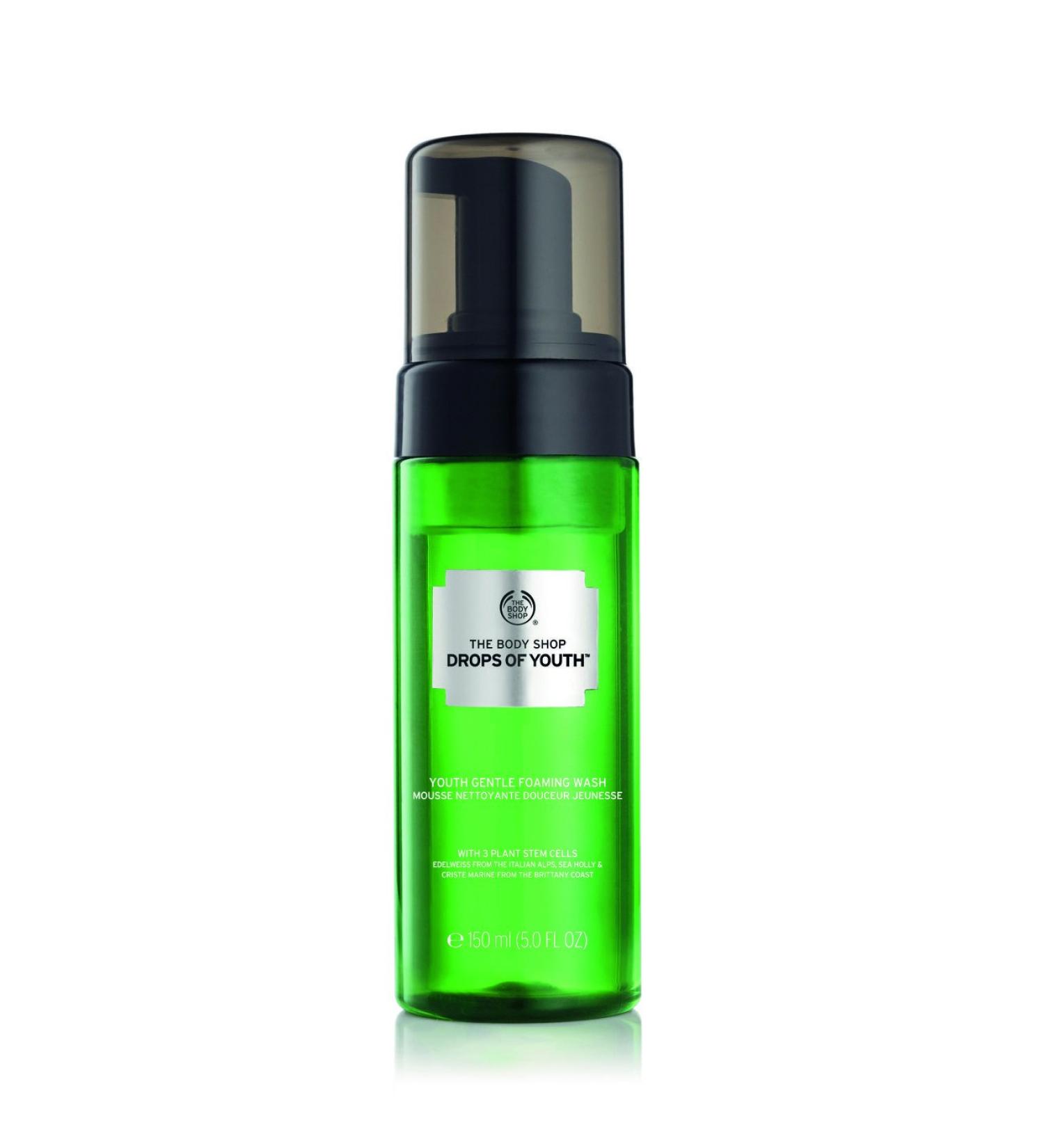 The Body Shop Drops of Youth Gentle Foamwash 5 Fl Oz - Vegan Skincare - Buy Online on GoSupps.com