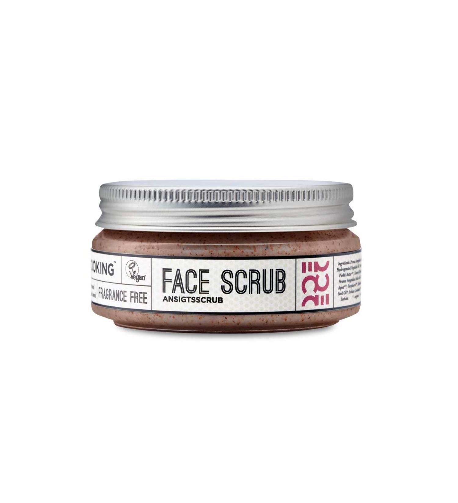  ECOOKING Ecooking Sweet Almond Seed Face Scrub 100ml (Fragrance Free) - Buy Online on GoSupps.com