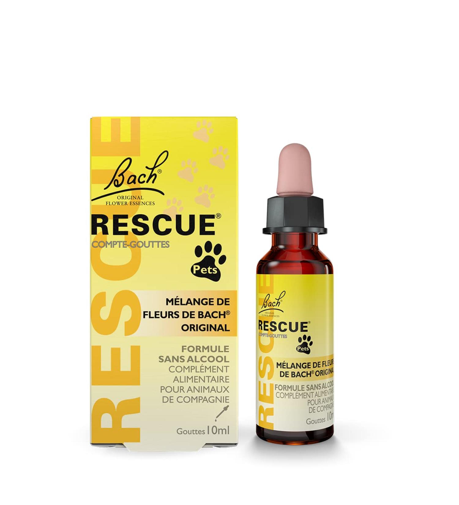 Bach Rescue Remedy Pets Dropper-bottle 10ml by RESCUE - Buy Online on GoSupps.com
