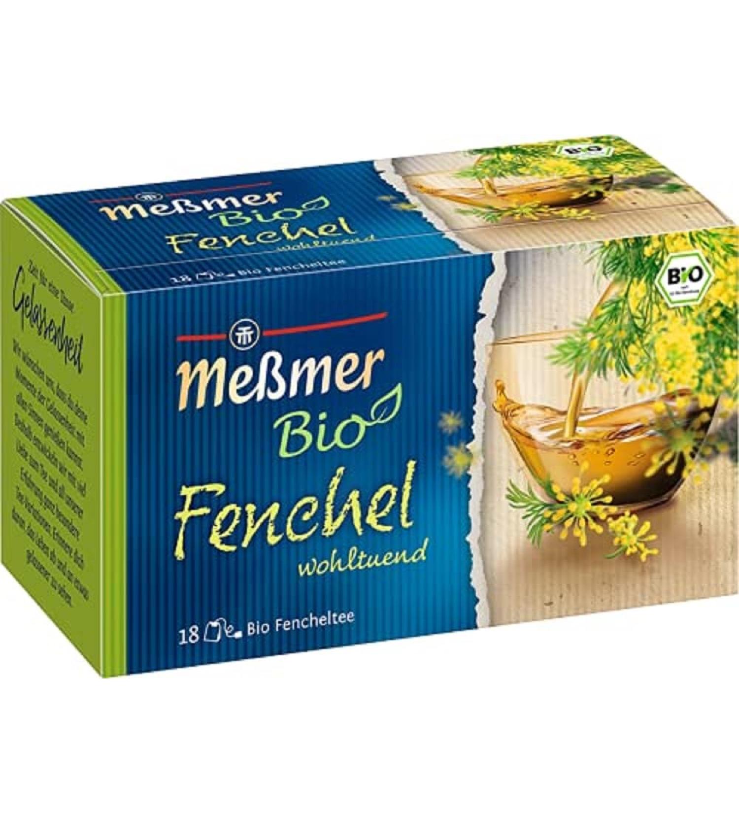 Buy Me mer Organic Fennel Tea | Soothing & Vegan | 18 Gluten-free Bags | International Shipping - Buy Online on GoSupps.com