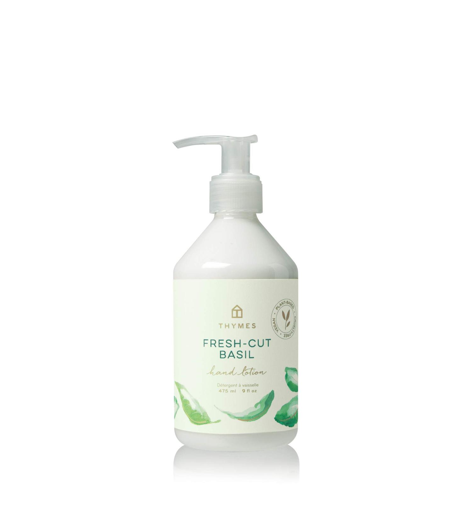 Thymes Hand Lotion - 9 Fl Oz - Fresh-Cut Basil Fresh-Cut Basil 9.0 Fl Oz