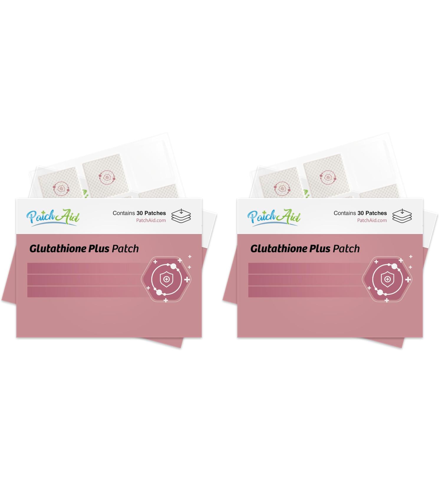 PatchAid Glutathione Topical Patch 30-Day Supply (Pack of 2) - Buy Online on GoSupps.com