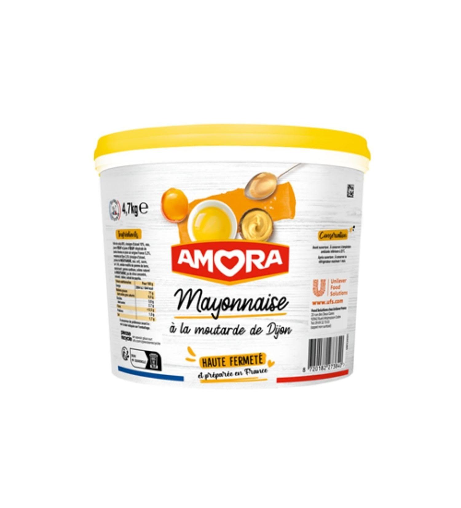 Mayonnaise de Dijon bucket 4.7 kg Amora