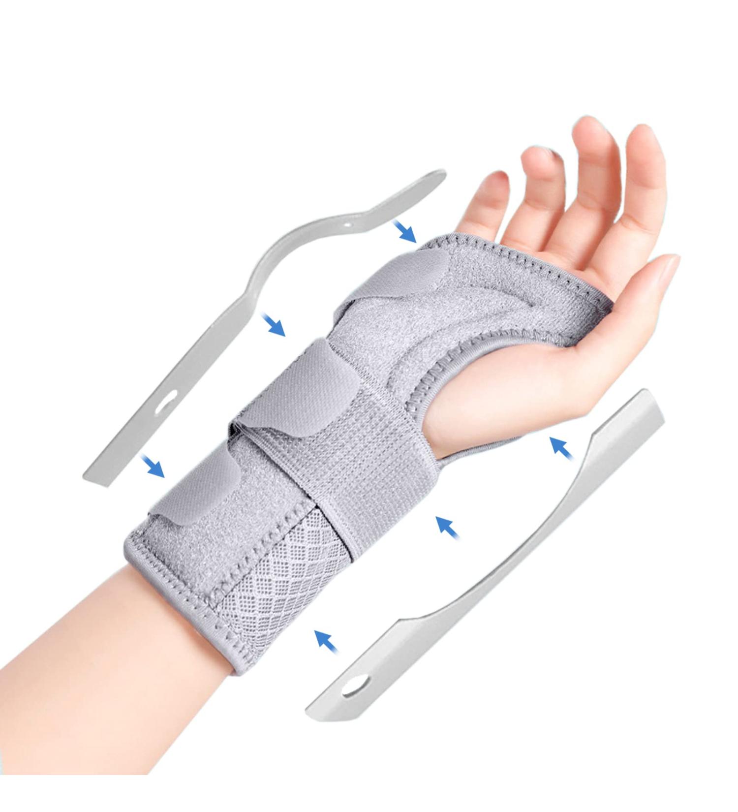 Buy Paskyee Adjustable Carpal Tunnel Bandage for Men & Women - L/XL Left Hand Pain Relief for Arthritis & Tendon Inflammation - Buy Online on GoSupps.com