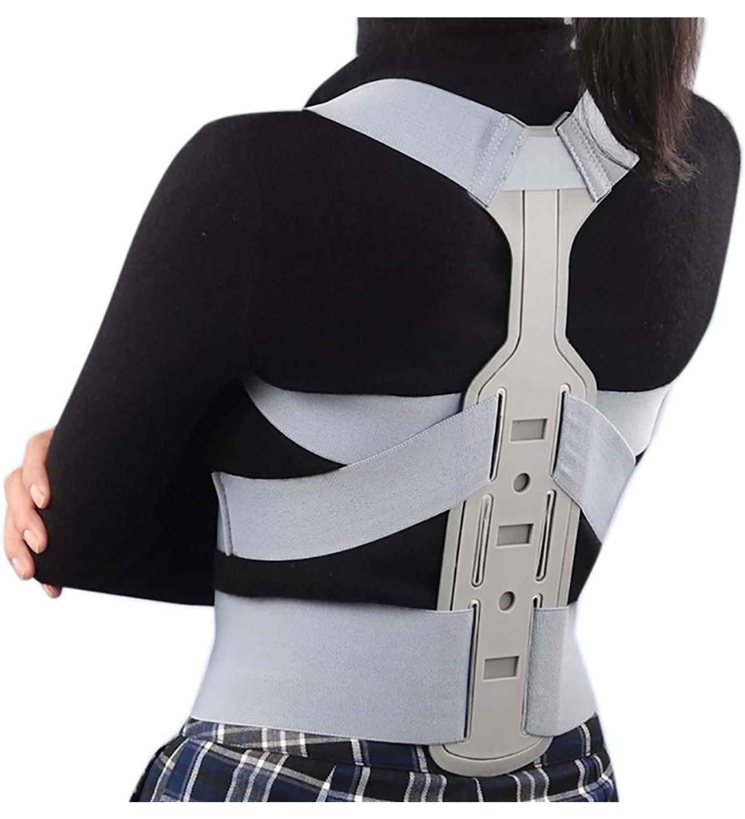 Back Corrector Invisible Chest Posture Corrector Scoliosis Back Brace Spine Belt Shoulder Medical Therapy Support Poor Posture Correction Belt L (Medium) (A Medium) - Buy Online on GoSupps.com