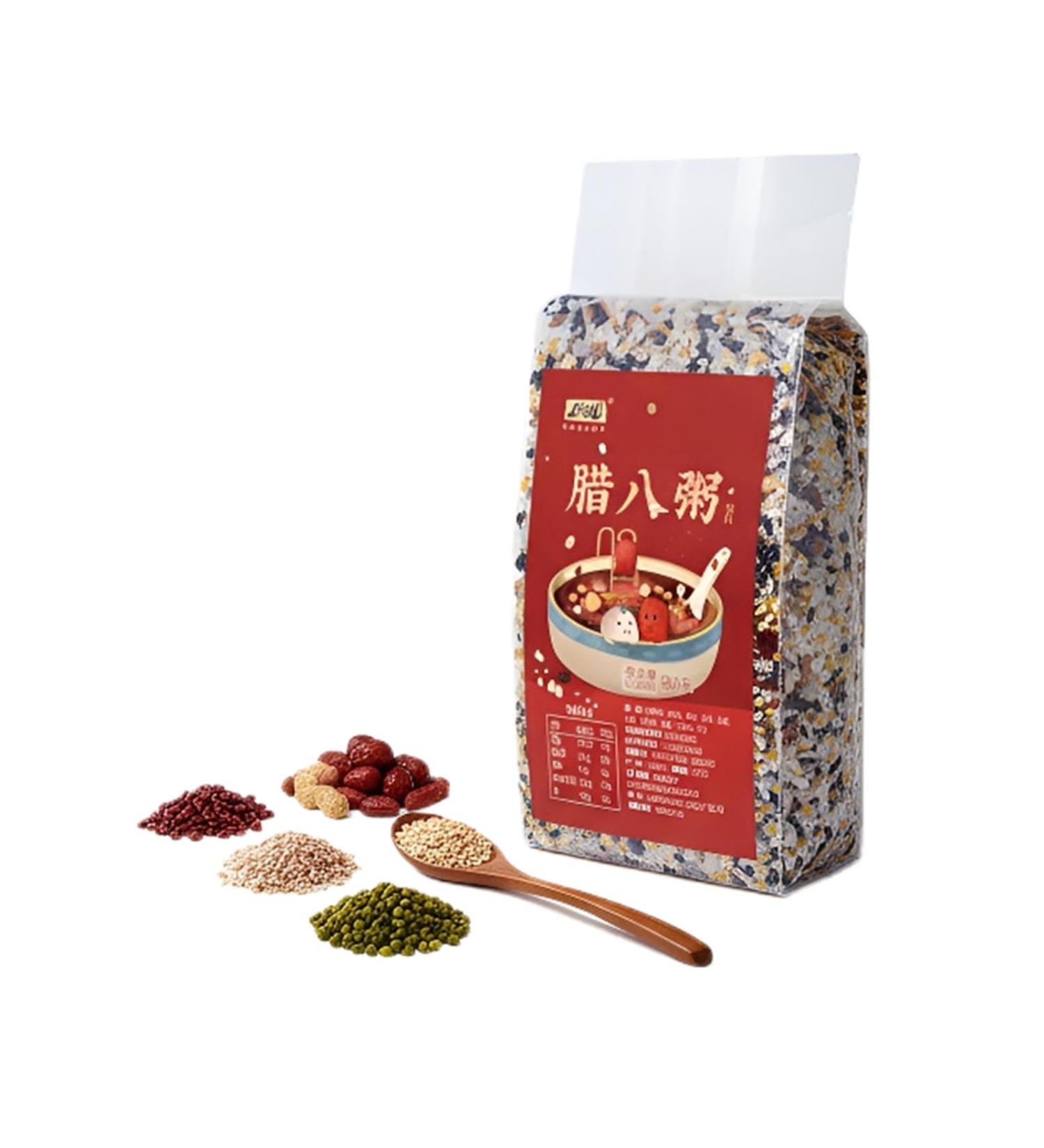500 G De M lange De Congee Aux Cinq Grains (huit Ingr dients De Bouillie Tr sors) Base De Bouillie Multi-grains Domestique Et Commerciale - Buy Online on GoSupps.com