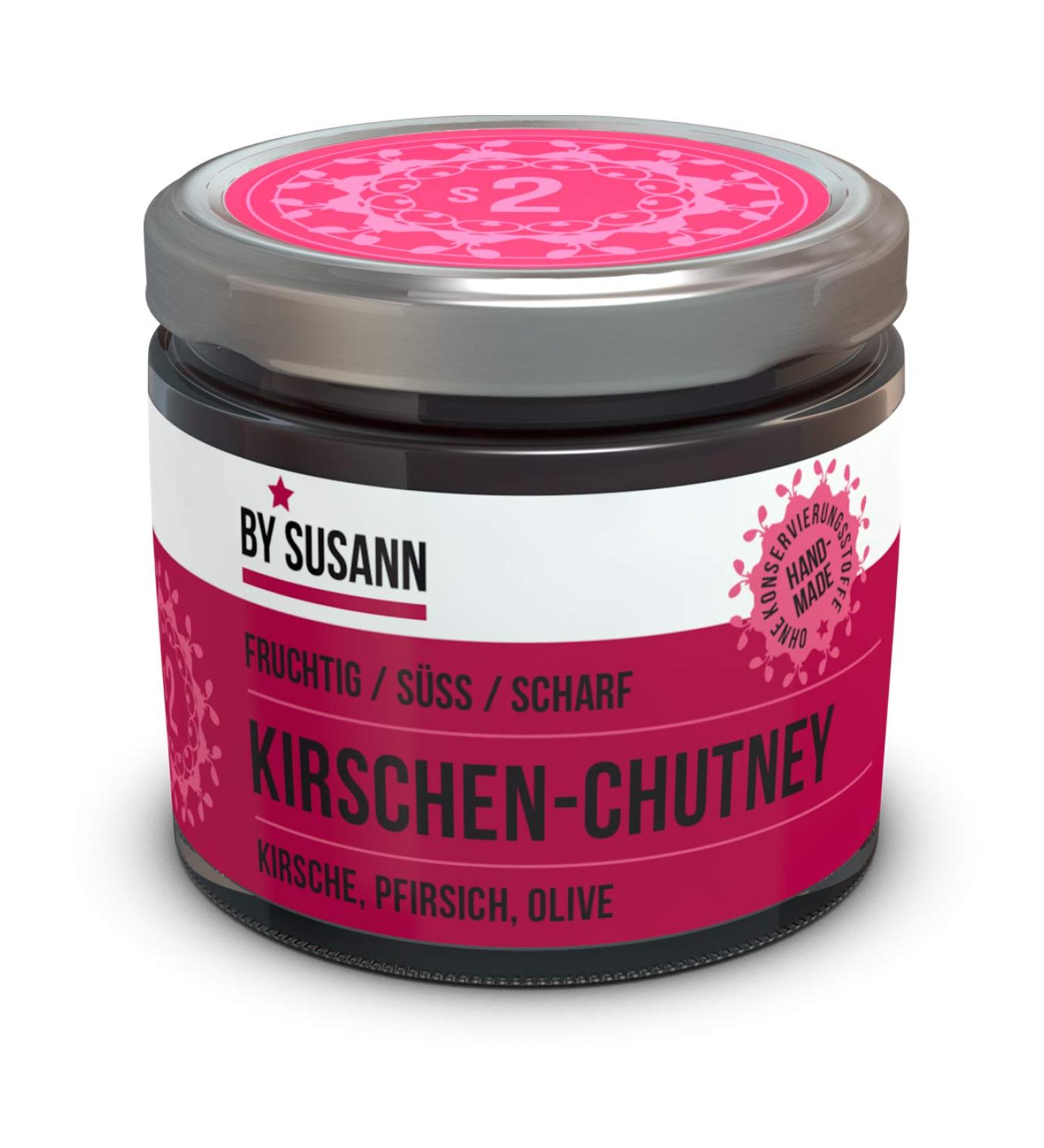 Buy By Susann-S2 Cherry Chutney 150g - Intense Fruity & Sweet Flavor Experience - International Shipping Available - Buy Online on GoSupps.com
