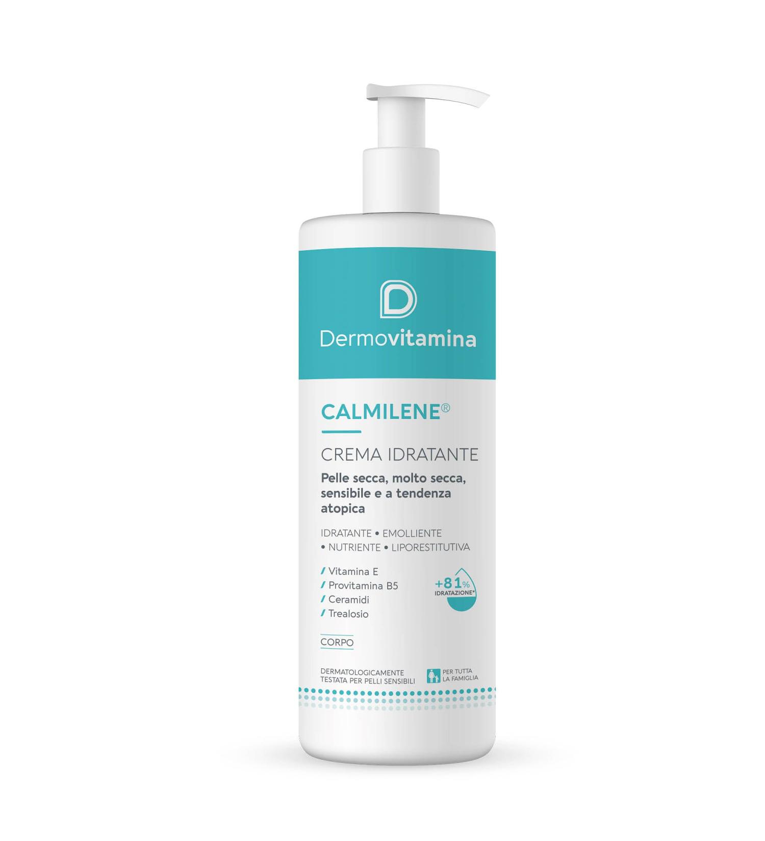 Dermovitamina Calmilene Crema - Soothing Skin Relief Cream for Dry & Sensitive Skin | International Shipping Available - Buy Online on GoSupps.com