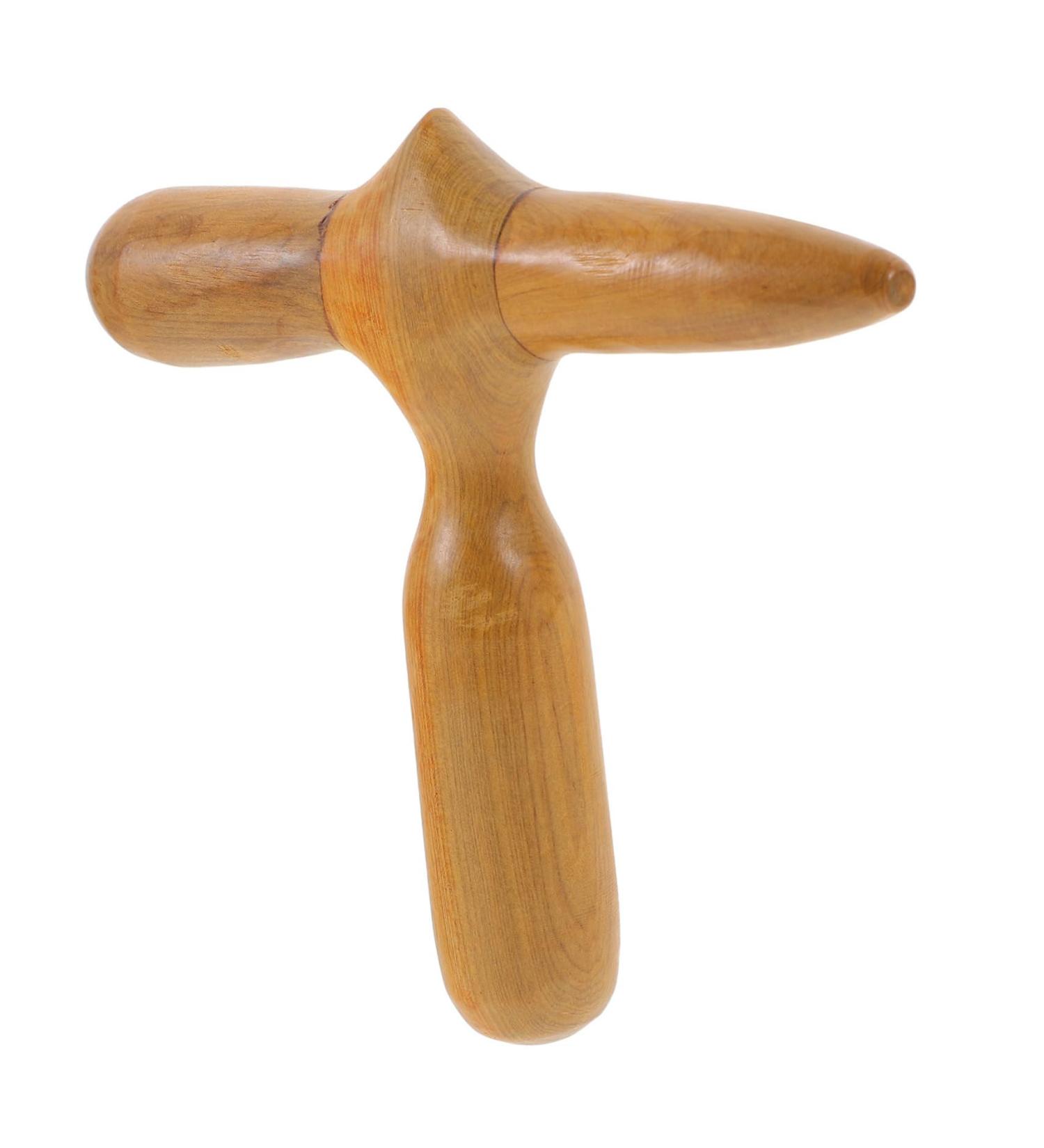 Magiclulu 2 STK Wooden Foot Massager & Acupuncture Rod - Thai Massage Device for Deep Relaxation - Buy Online on GoSupps.com