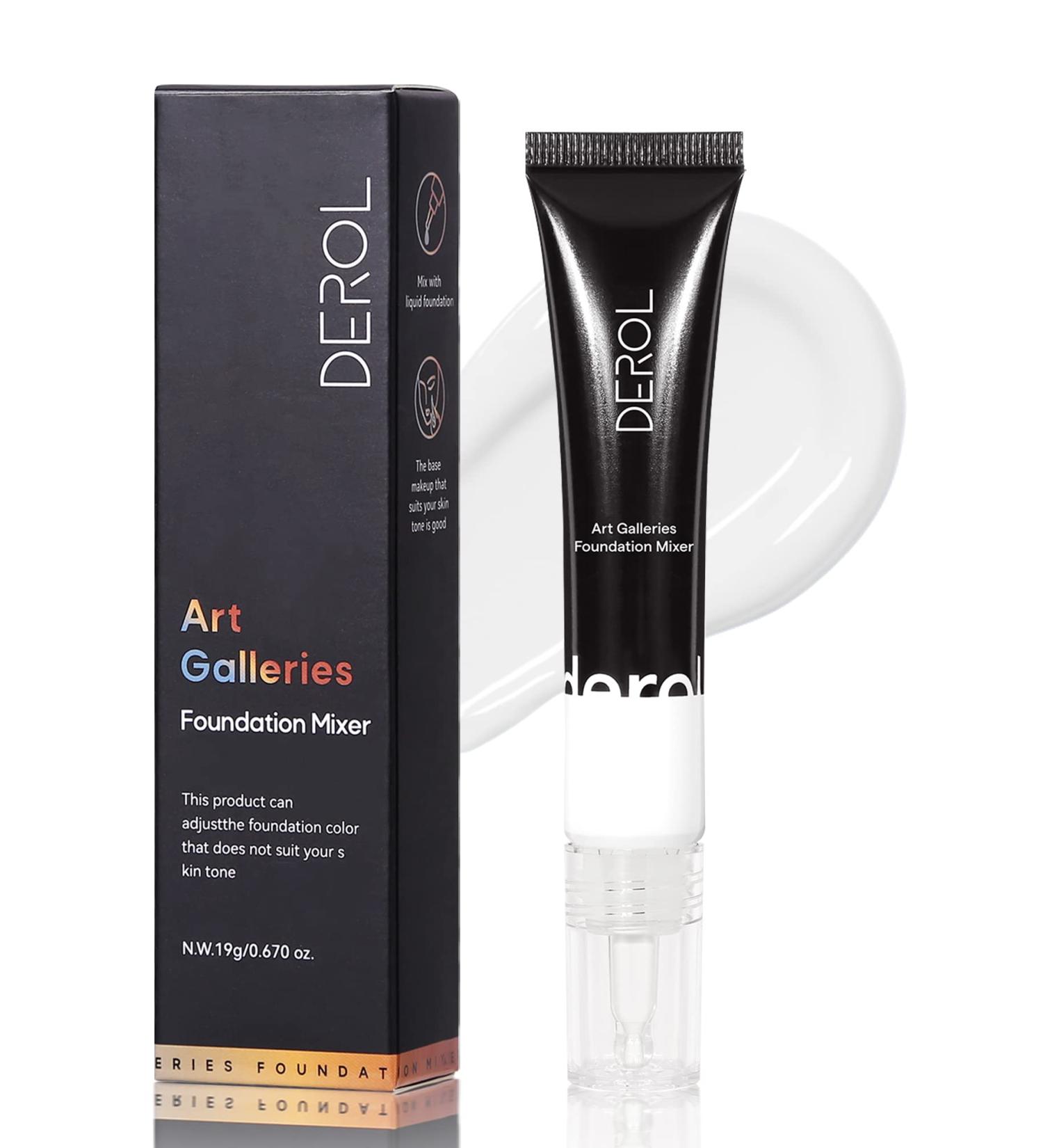 White Liquid Foundation Mixing Pigment for Shade Adjustment and Color Correction - Sweat-Proof, Long Lasting, Natural Undertone Blend - 01 Ghost White - Buy Online on GoSupps.com