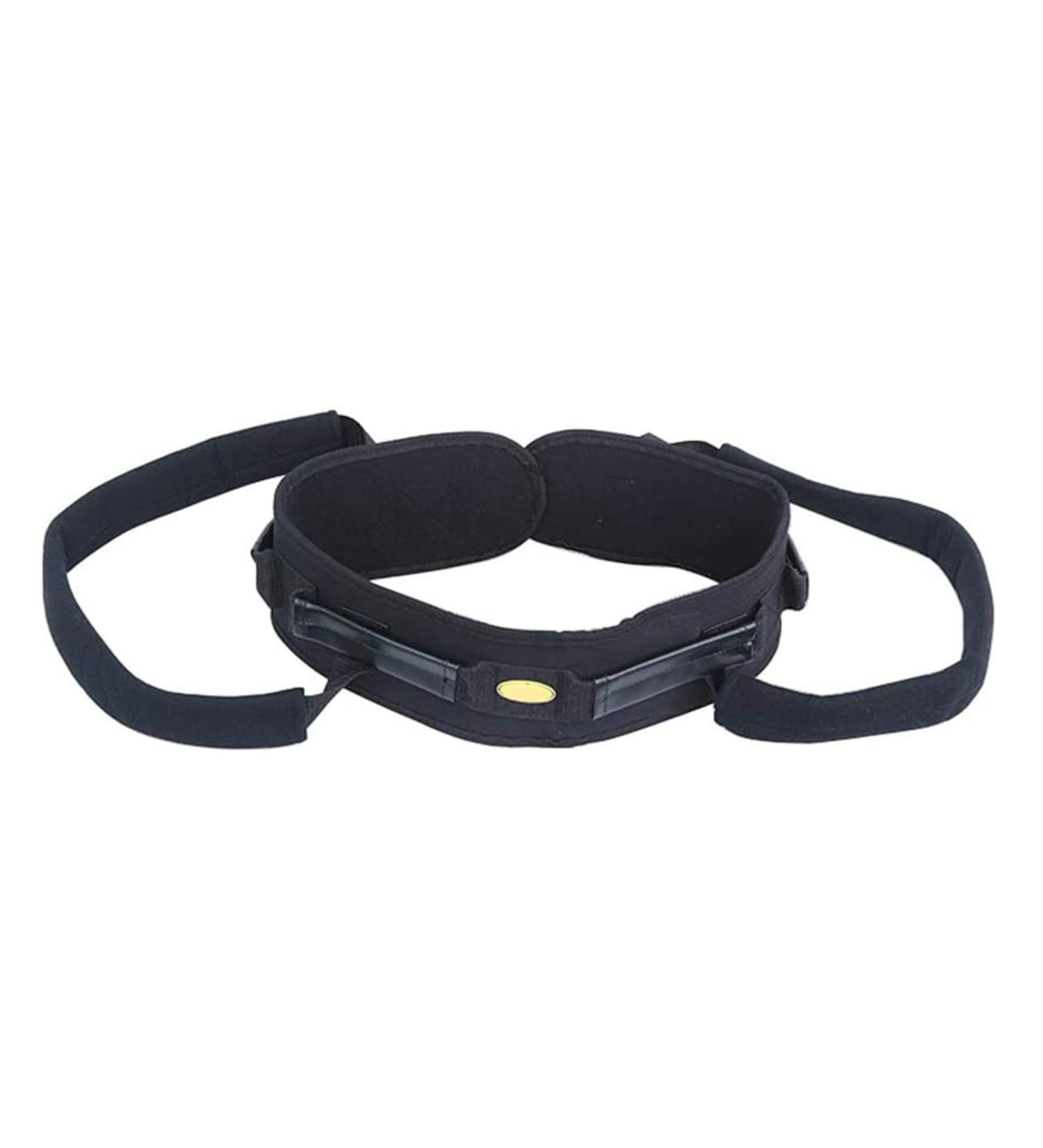 Transfer Belt Gait Belt with Leg Loops for Patients Safety Elderly Care with 4 Handle & Quick Release Buckle Easy to Use for Patient Elderly Transferring Patient Care L Large - Buy Online on GoSupps.com