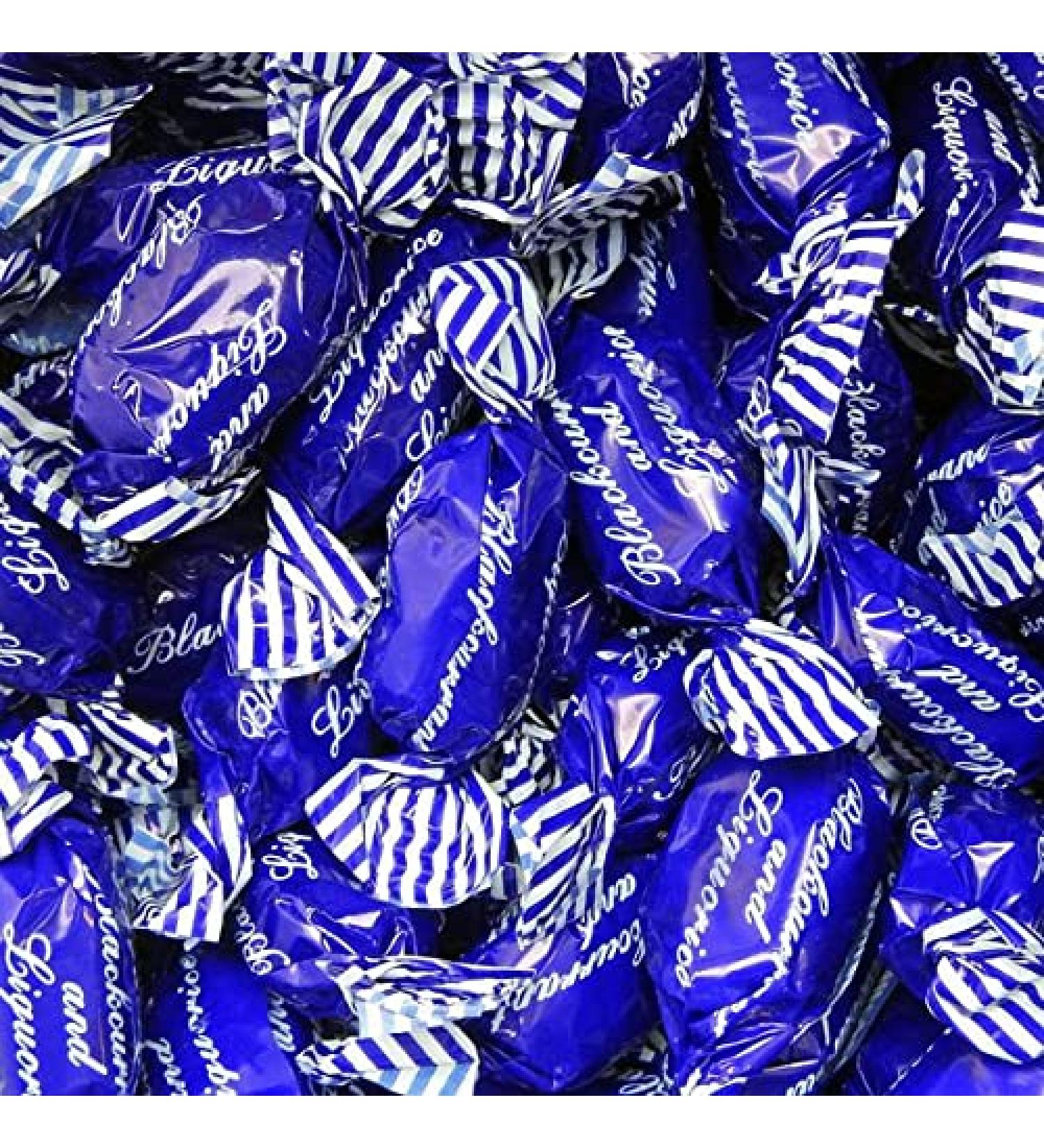 Ellies Jellies Liquorice & Blackcurrant 100g Bag