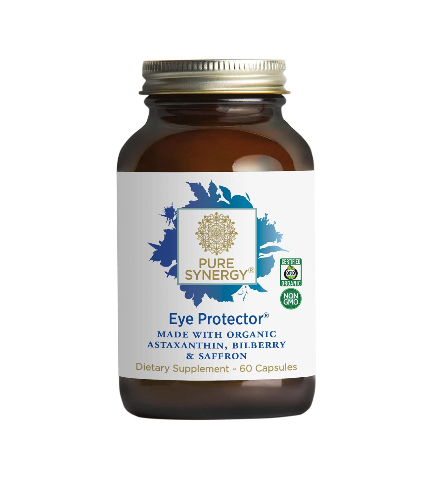 Pure Synergy Eye Protector - 60 Capsules for Vision Health | Natural Supplements - Buy Online on GoSupps.com