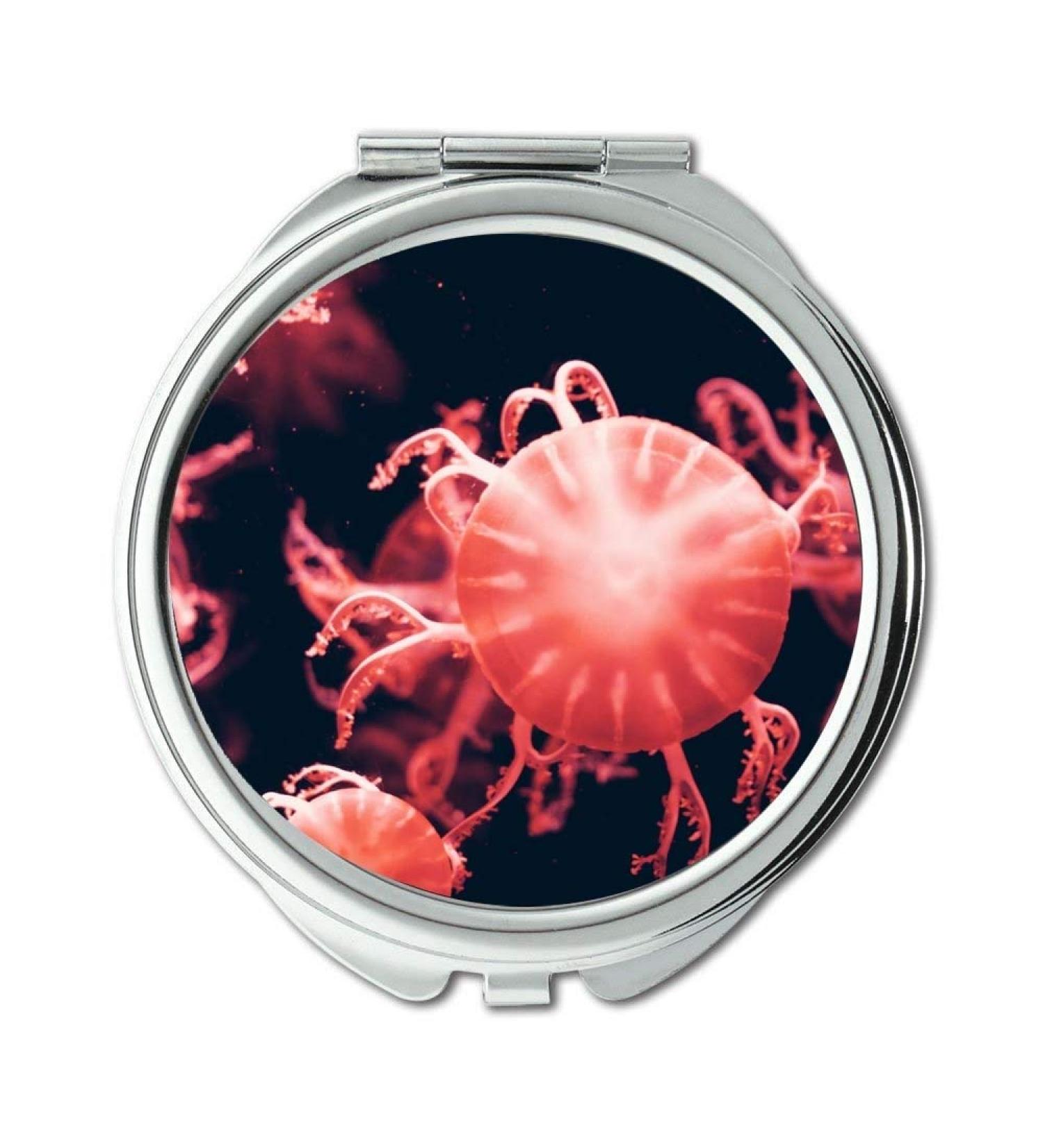 Mirror Compact Mirror art biology black pocket mirror portable mirror - Buy Online on GoSupps.com