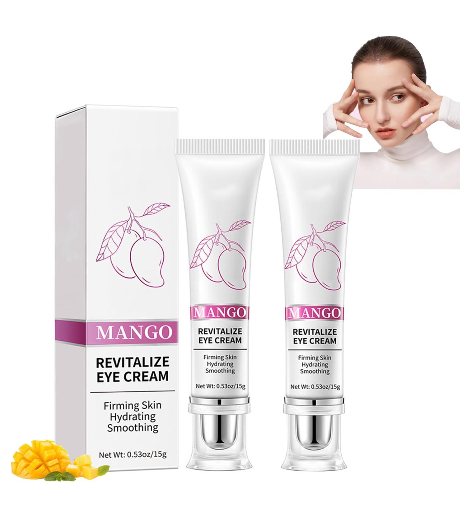 Eyelift Serum - Mango Revitalize Eye Cream Eyelift Serum Mango Revitalize Eye Care Cream Removes 99% Of Eye Bags & Dark Circles Mango Revitalize Firming Eye Cream (2 Pcs) - Buy Online on GoSupps.com