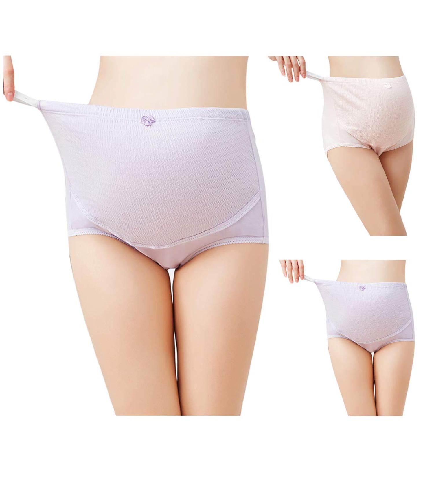 FEOYA Maternity Safety Shorts 2pcs 2XL (154-176 lb) High Elastic Cotton Knickers | Brief Hohe Taille 003 - Buy Online on GoSupps.com