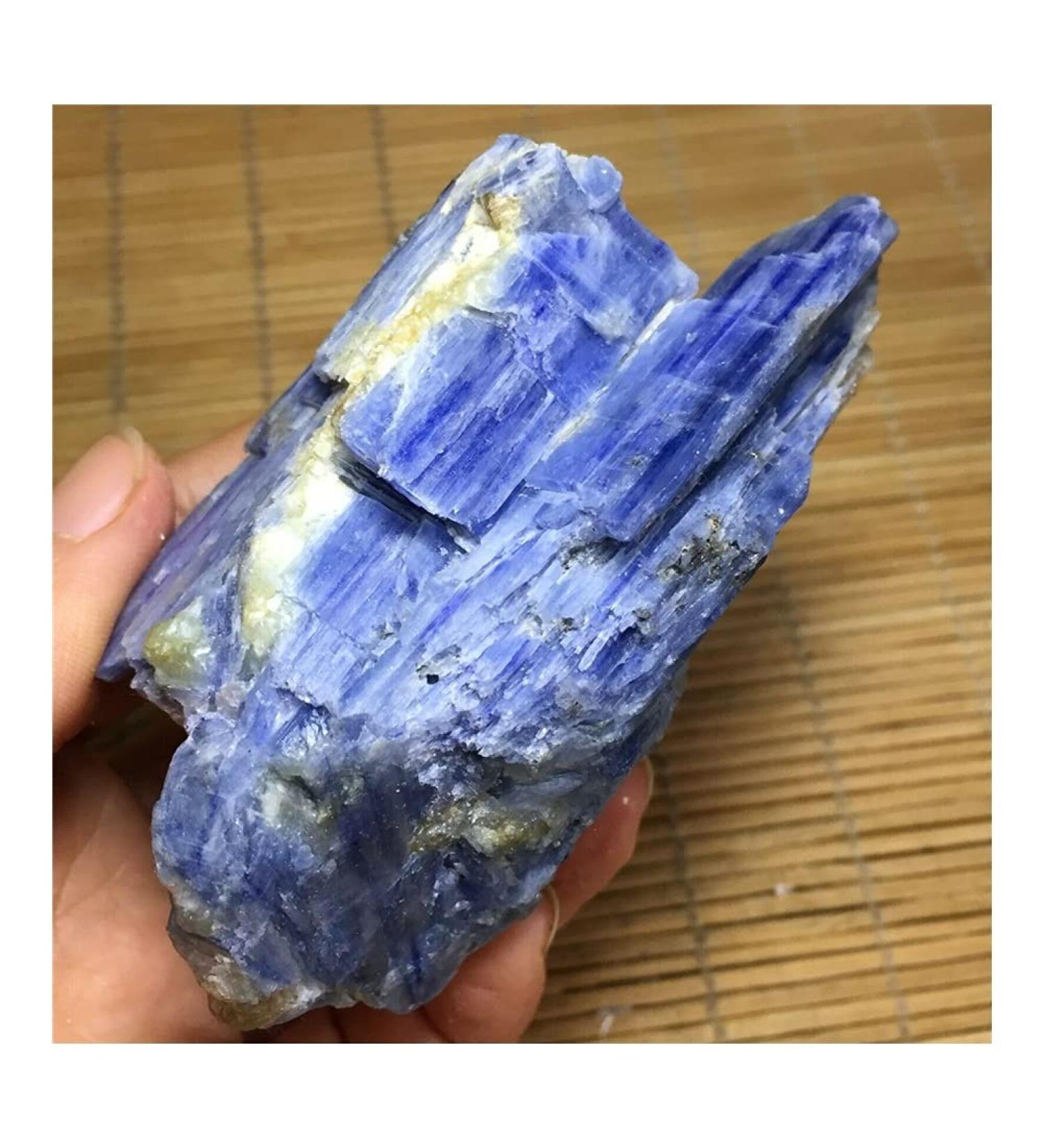 Natural kyanite Crystal Rough Raw Stone Rock Beautiful Ornaments duanlism (Size : 900-1000g) - Buy Online on GoSupps.com