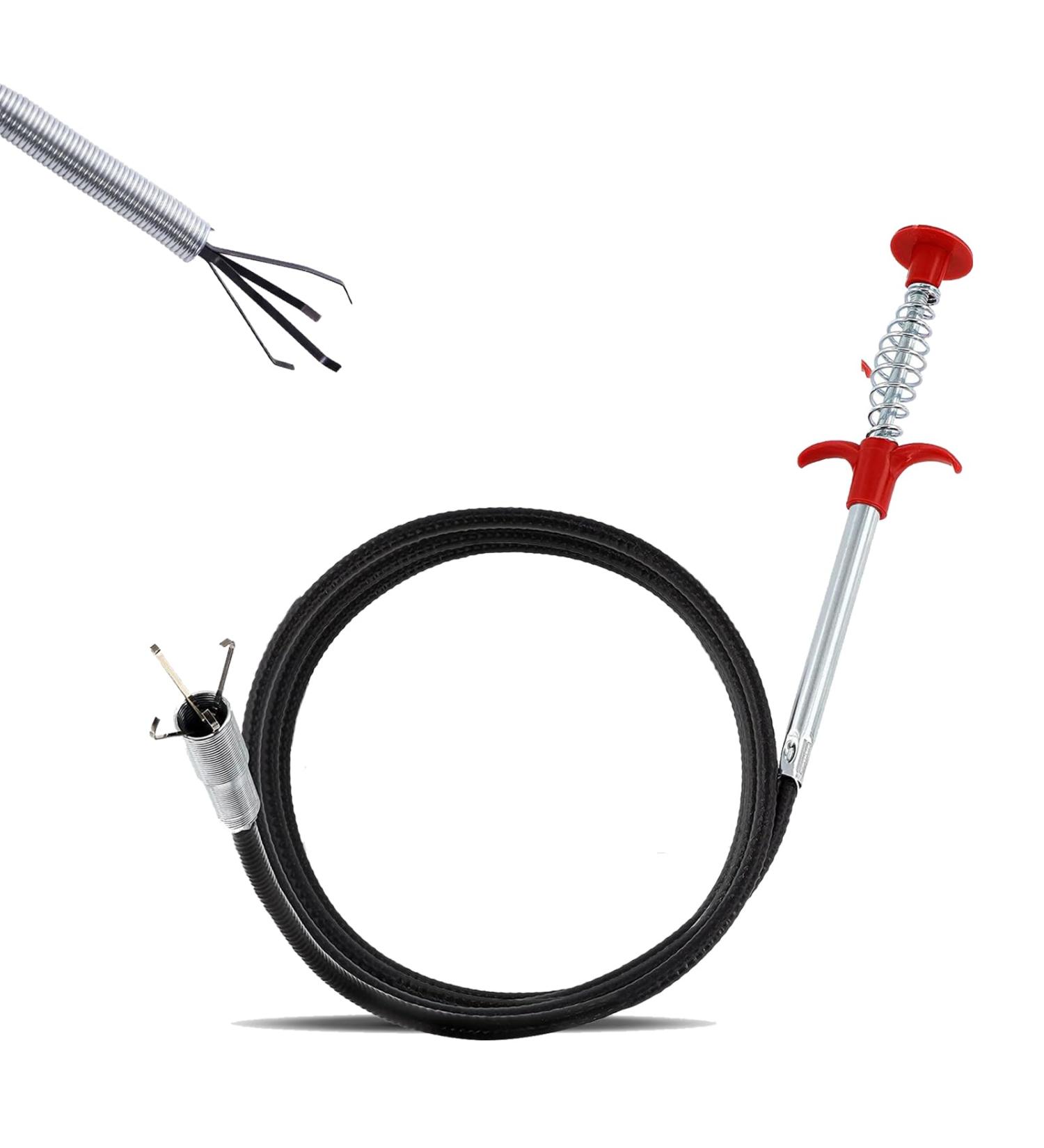 Buy Sewer Cleaning Hook | Eco-Friendly Kitchen Clog Remover & Hair Tool - No Chemicals Needed - Buy Online on GoSupps.com