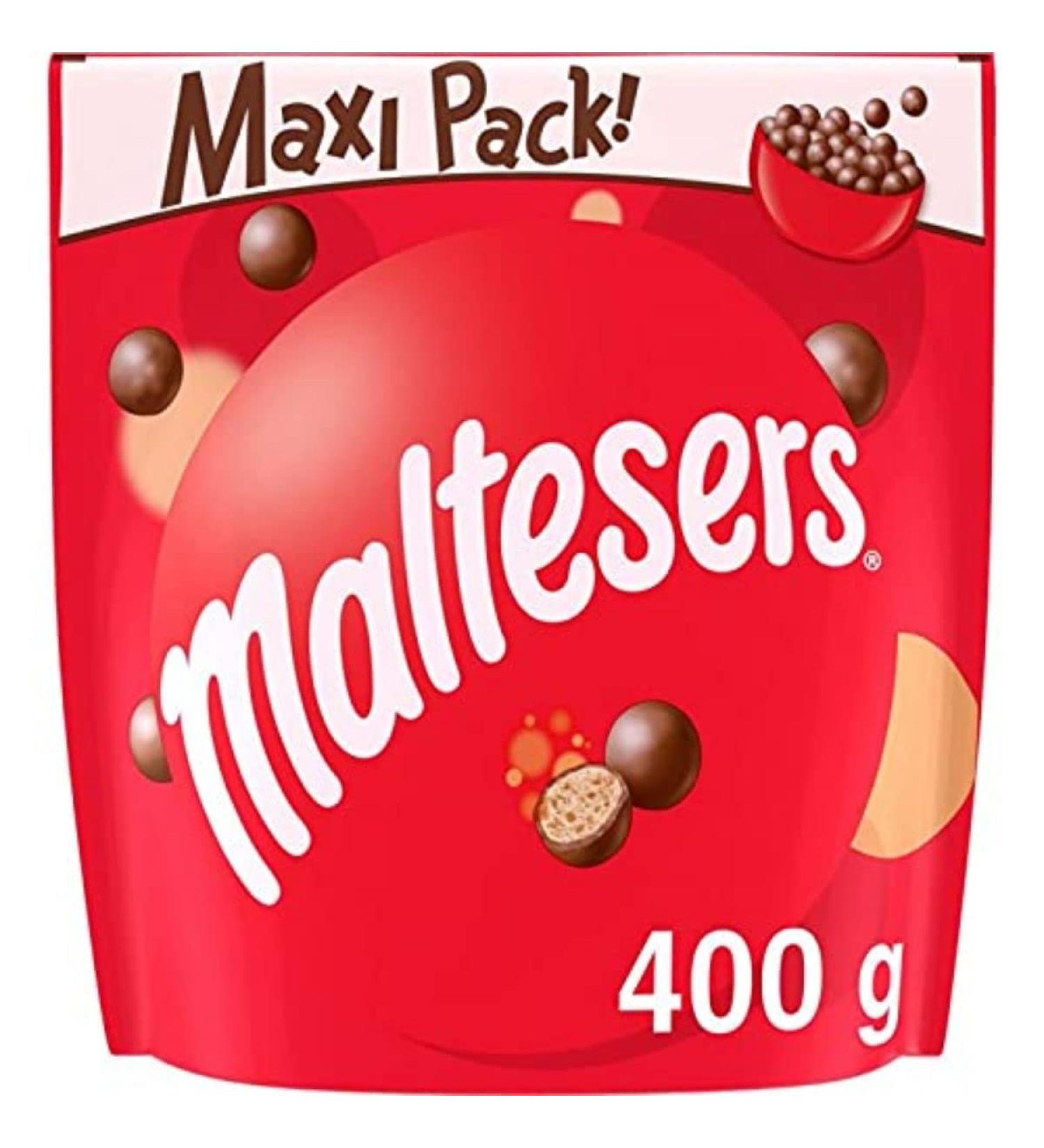 Maltesers Maltesers Milk Chocolate Candies with Malted Milk Filling - The 400g Maxi Pack