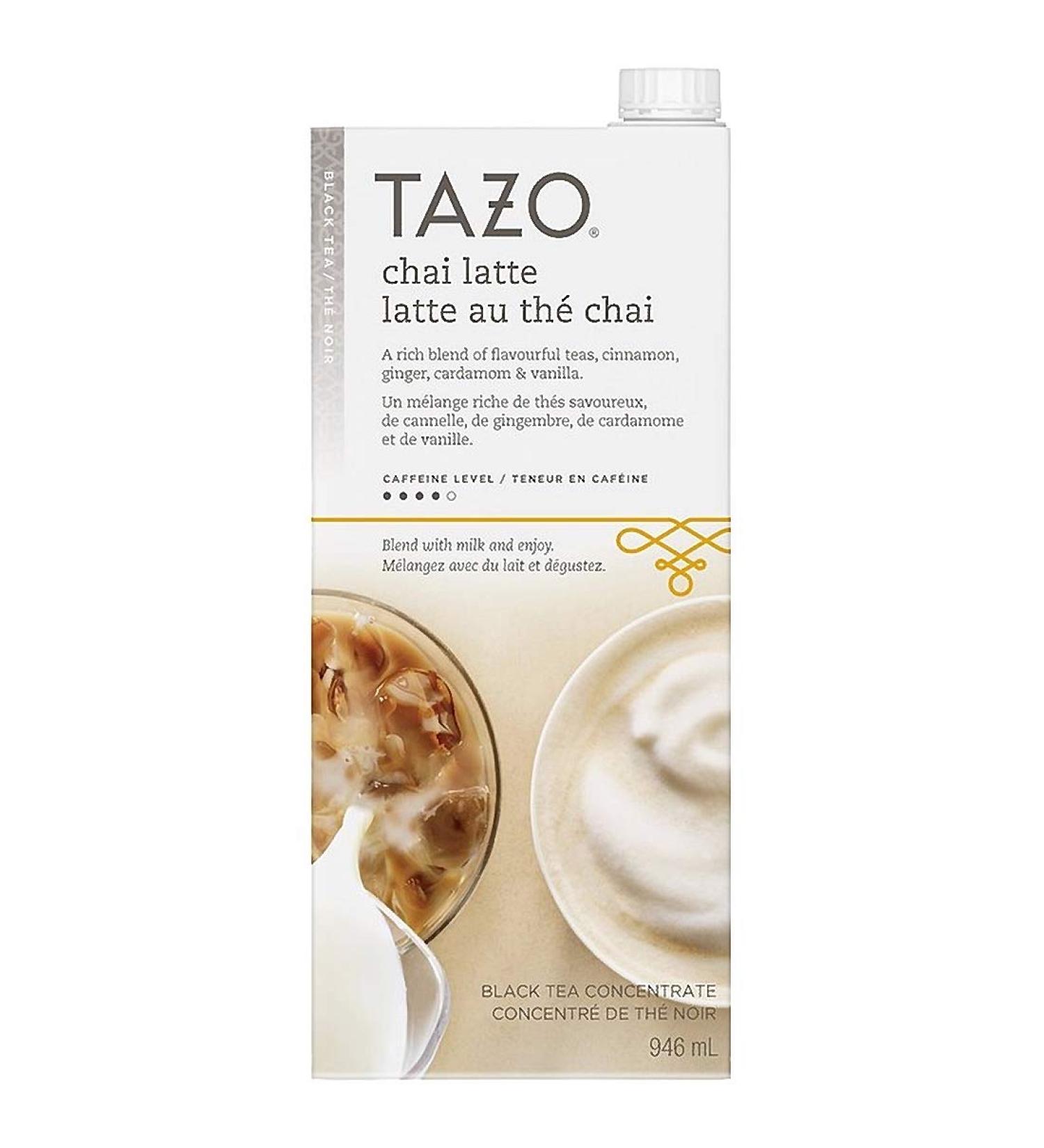 Tazo Chai Latte Concentrate 32-Ounce Boxes (Pack of 3) - Buy Online on GoSupps.com