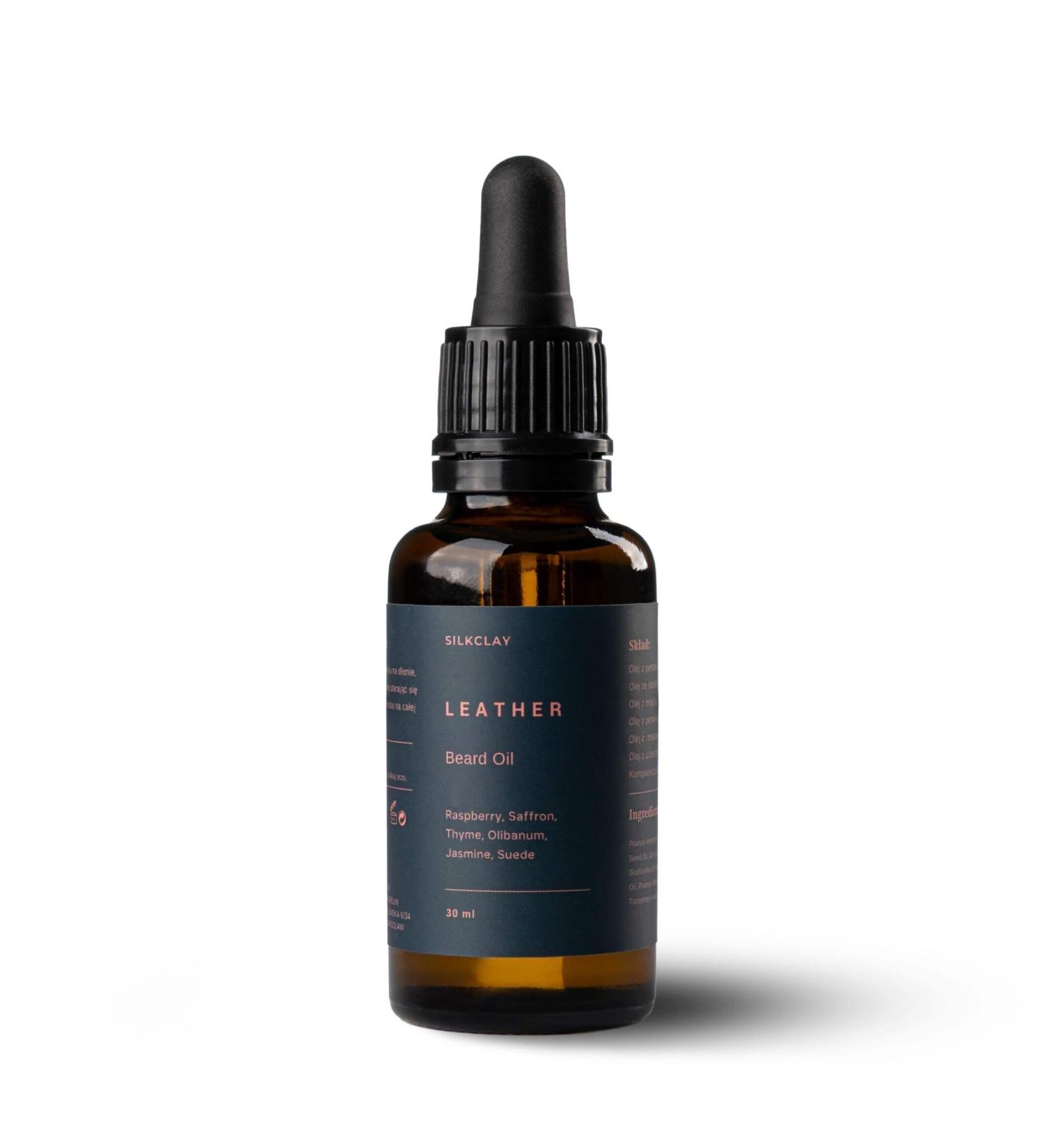  SILKCLAY SILKCLAY Leather Beard Oil 30ml - Buy Online on GoSupps.com