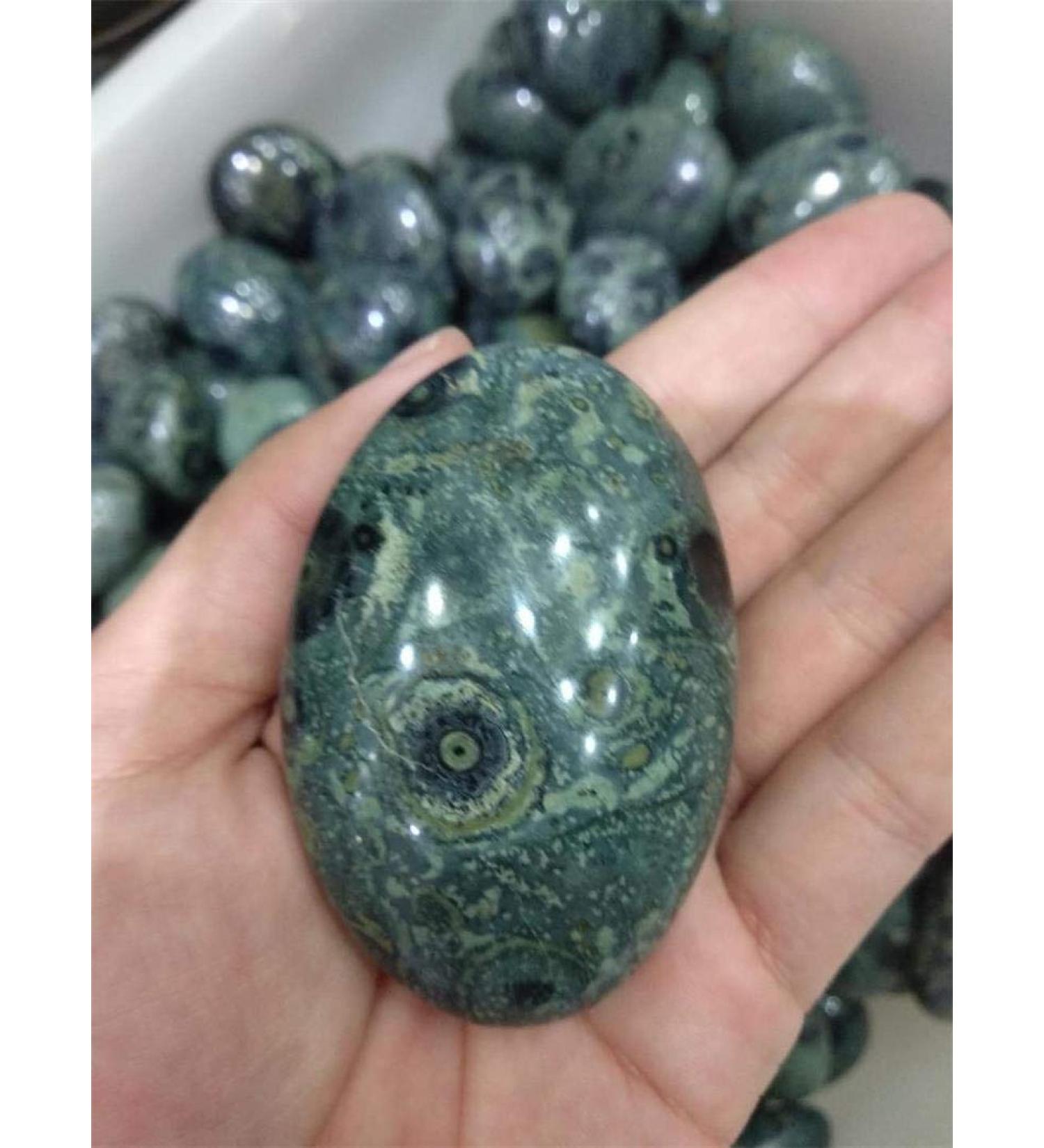 1pc Natural Gems and Minerals Madagascar Malachite Green Cambaba Jasper s - Buy Online on GoSupps.com