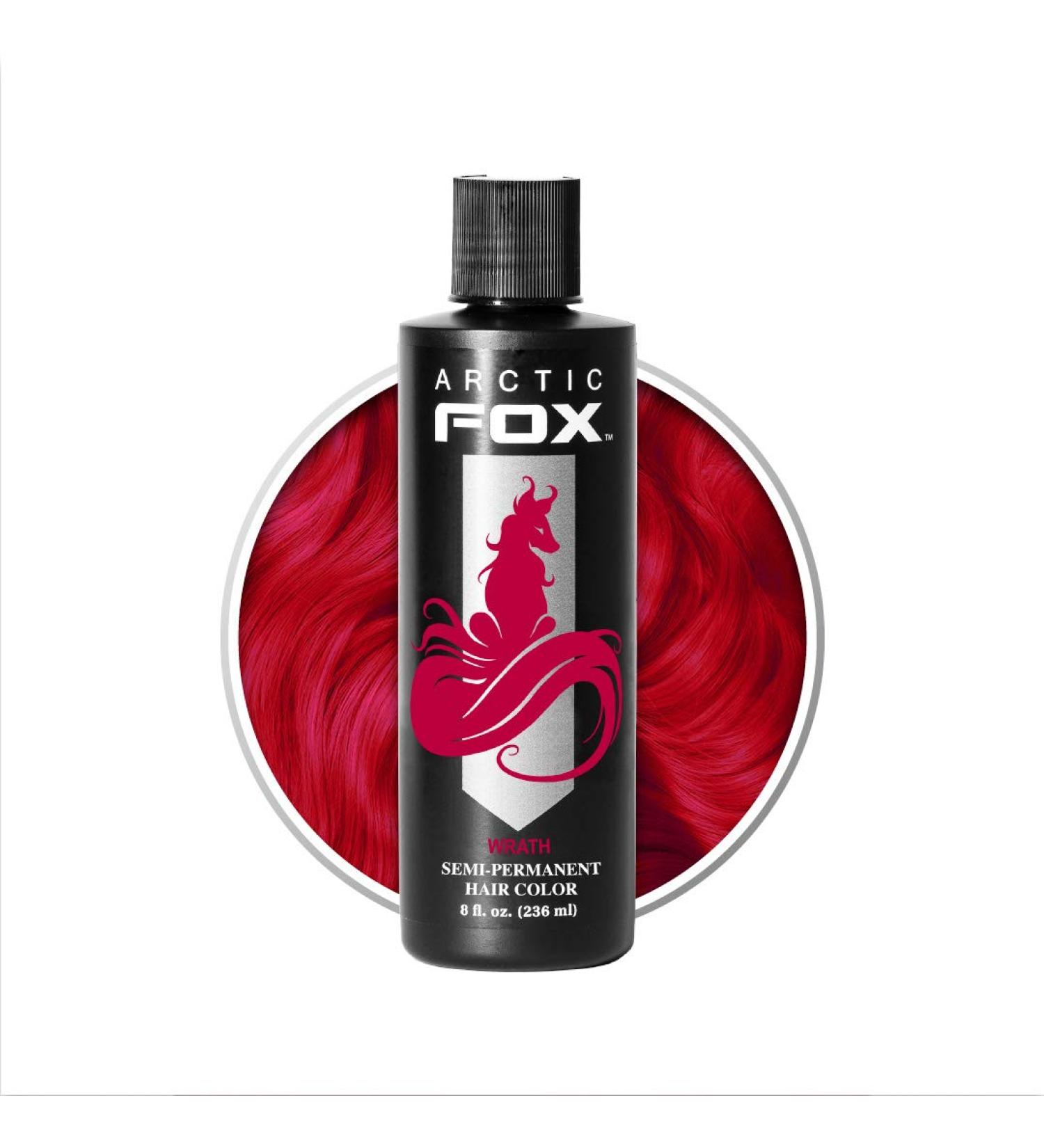 ARCTIC FOX Wrath Vegan & Cruelty-Free Semi-Permanent Hair Dye 8 Fl Oz - Long-Lasting Color (Pack of 1) - Buy Online on GoSupps.com