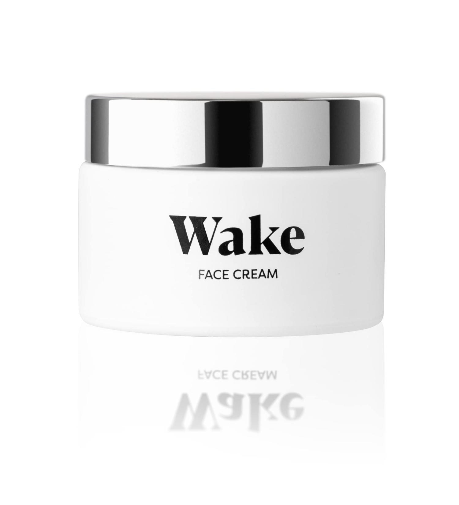 Wake Skincare Face Cream for Dry Skin Moisturiser for Dry Skin - Hyaluronic Acid Moisturiser - 50ml Dry Skin Cream - Natural Antioxidants & Dry Skin Face Cream Face Moisturiser for Dry Skin - Buy Online on GoSupps.com
