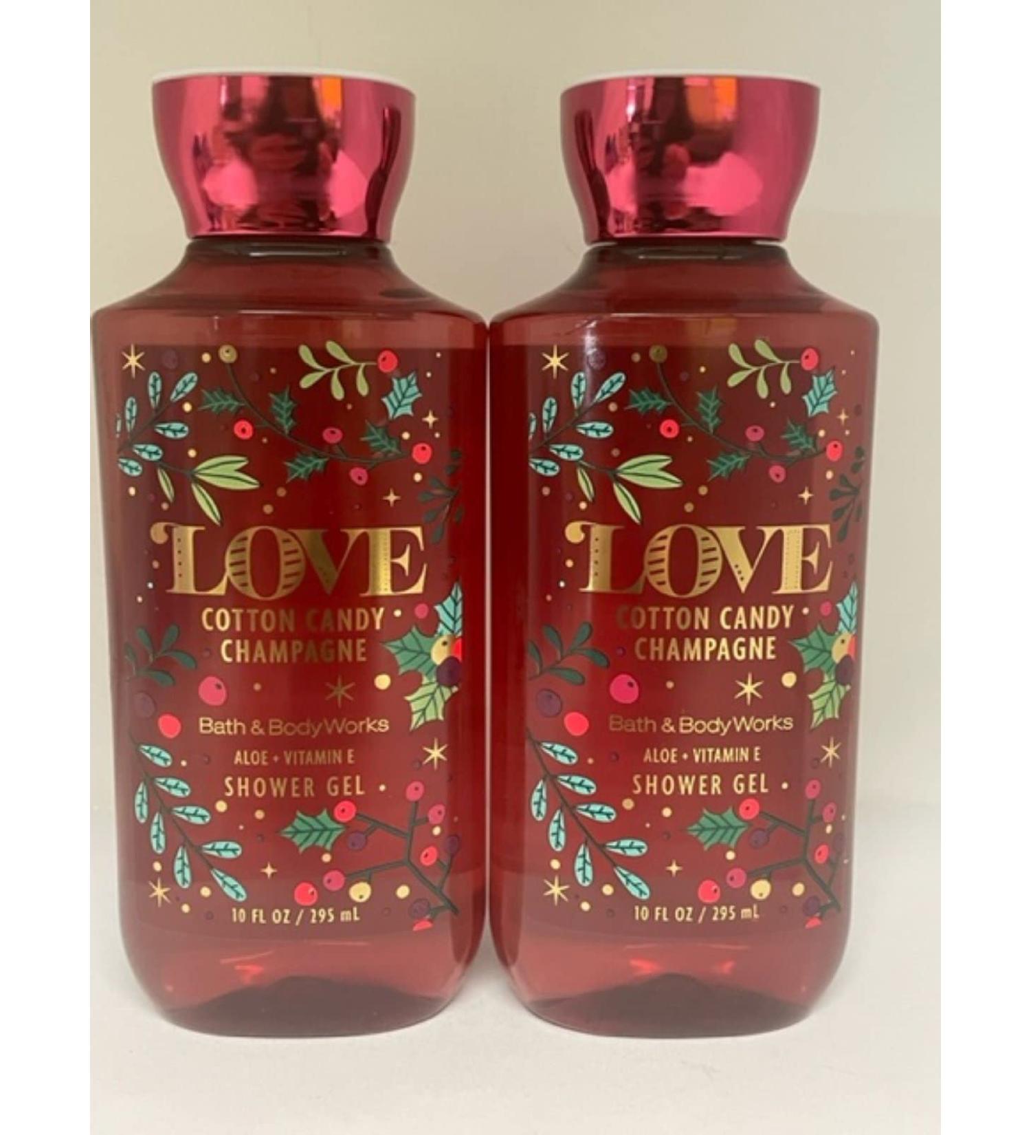 Bath and Body Works Cotton Candy Champagne Shower Gel Gift Sets 10 Oz 2 Pack (Cotton Candy Champagne) - Buy Online on GoSupps.com